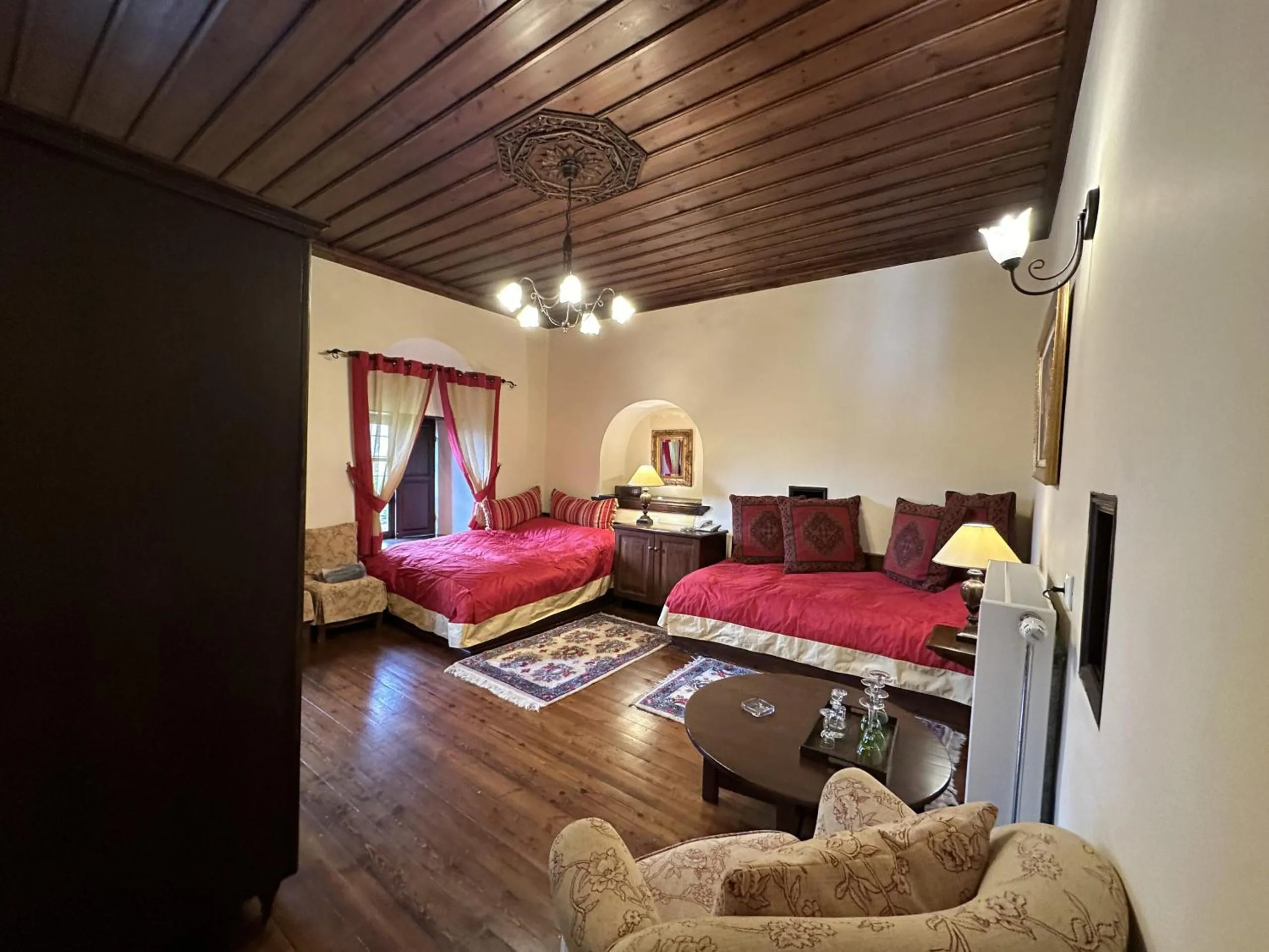 Bedroom, Bed in Santikos Mansion, Santikos Collection