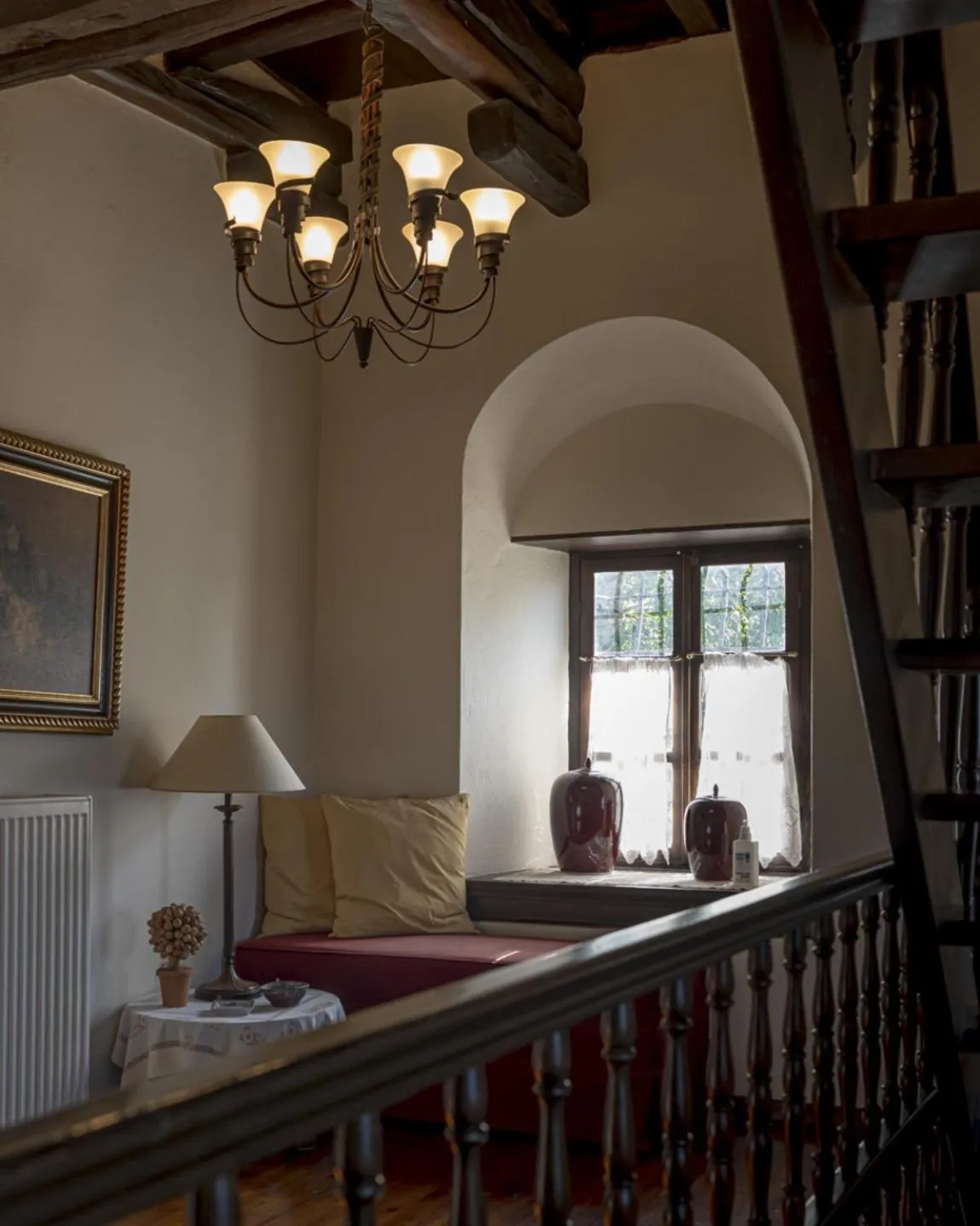 Decorative detail in Santikos Mansion, Santikos Collection