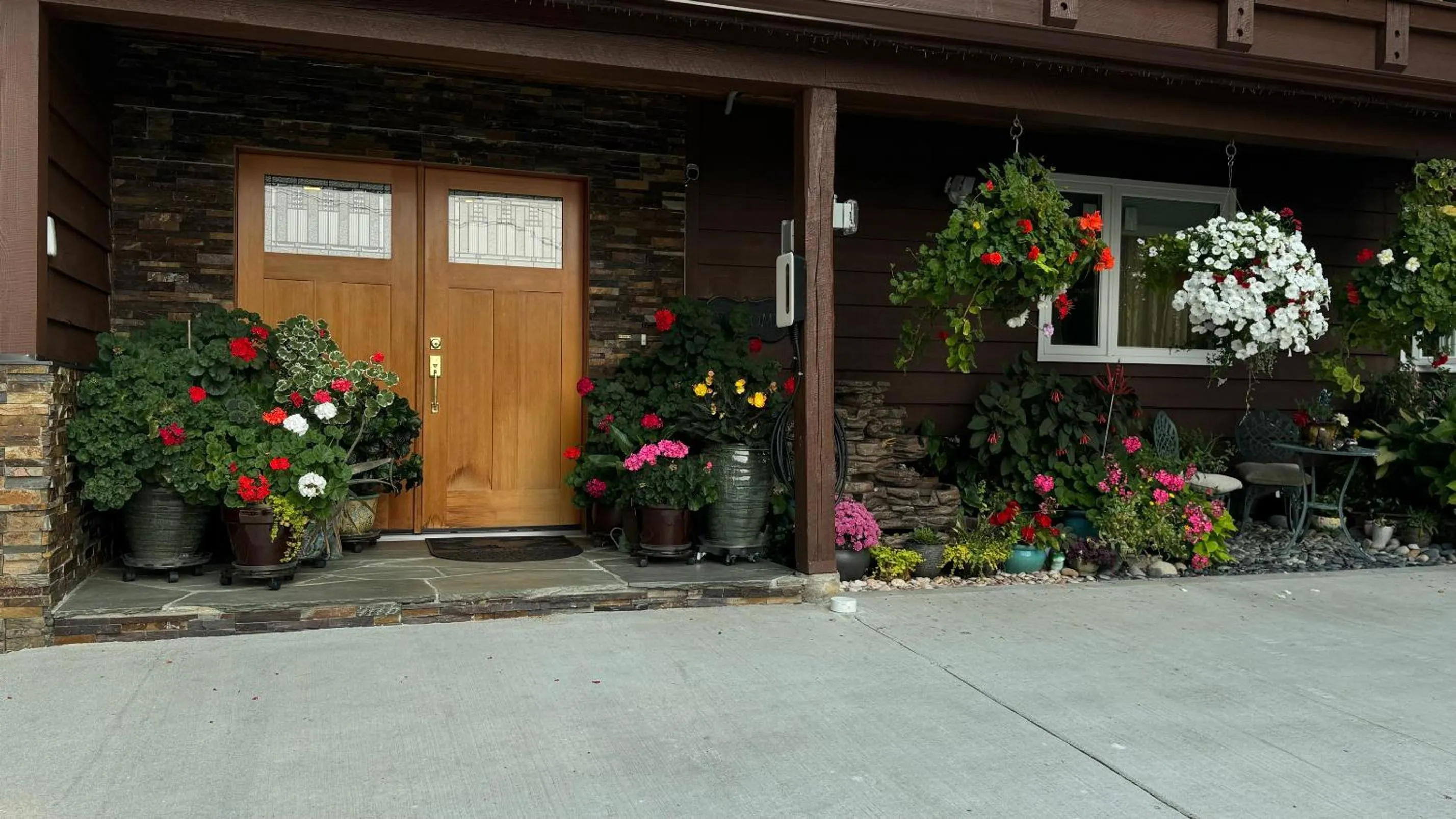 Garden in Garden Bridge House