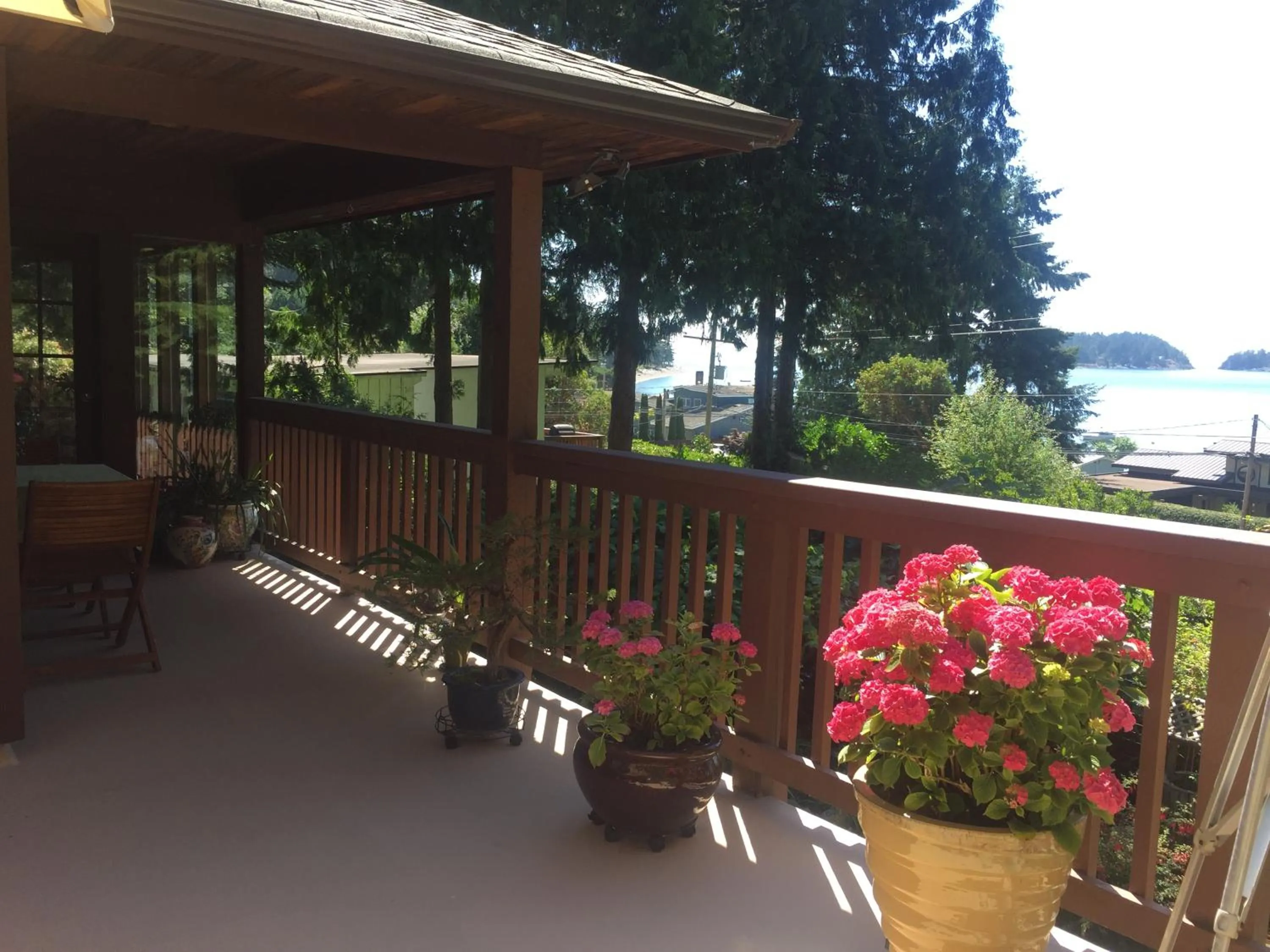 Patio in Garden Bridge House