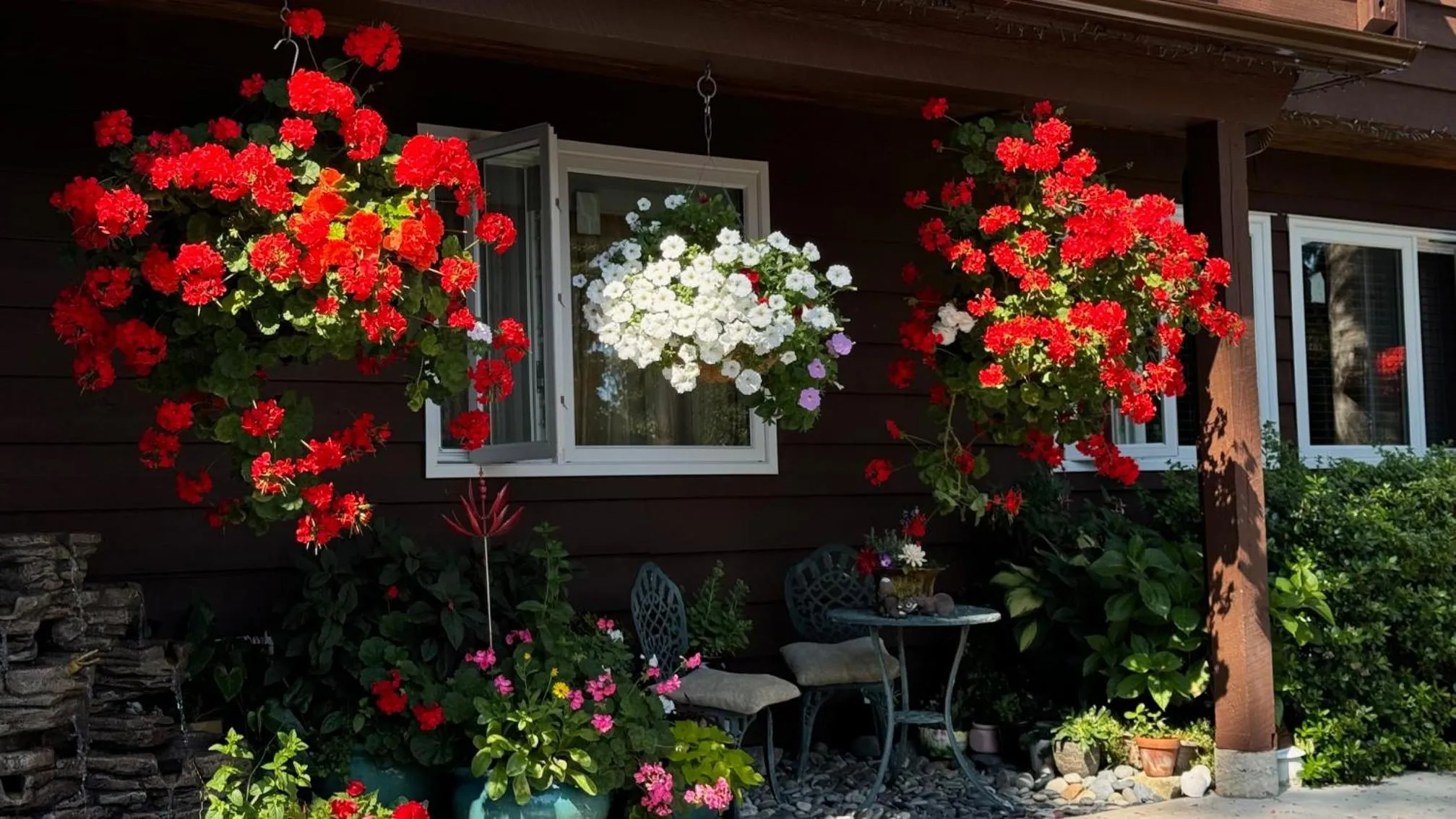 Garden in Garden Bridge House