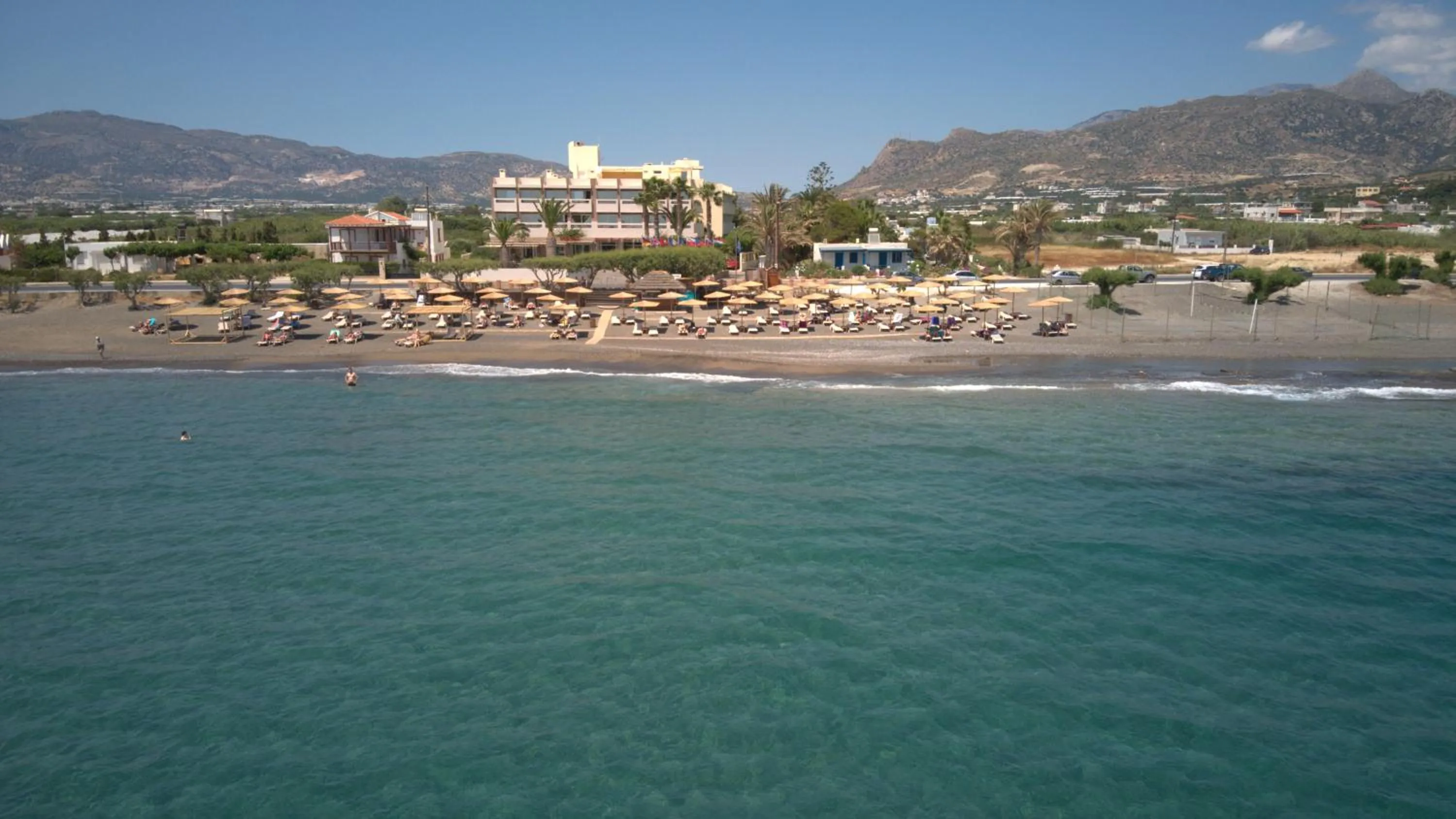 Bird's eye view in Tylissos Beach Hotel - Adults Only