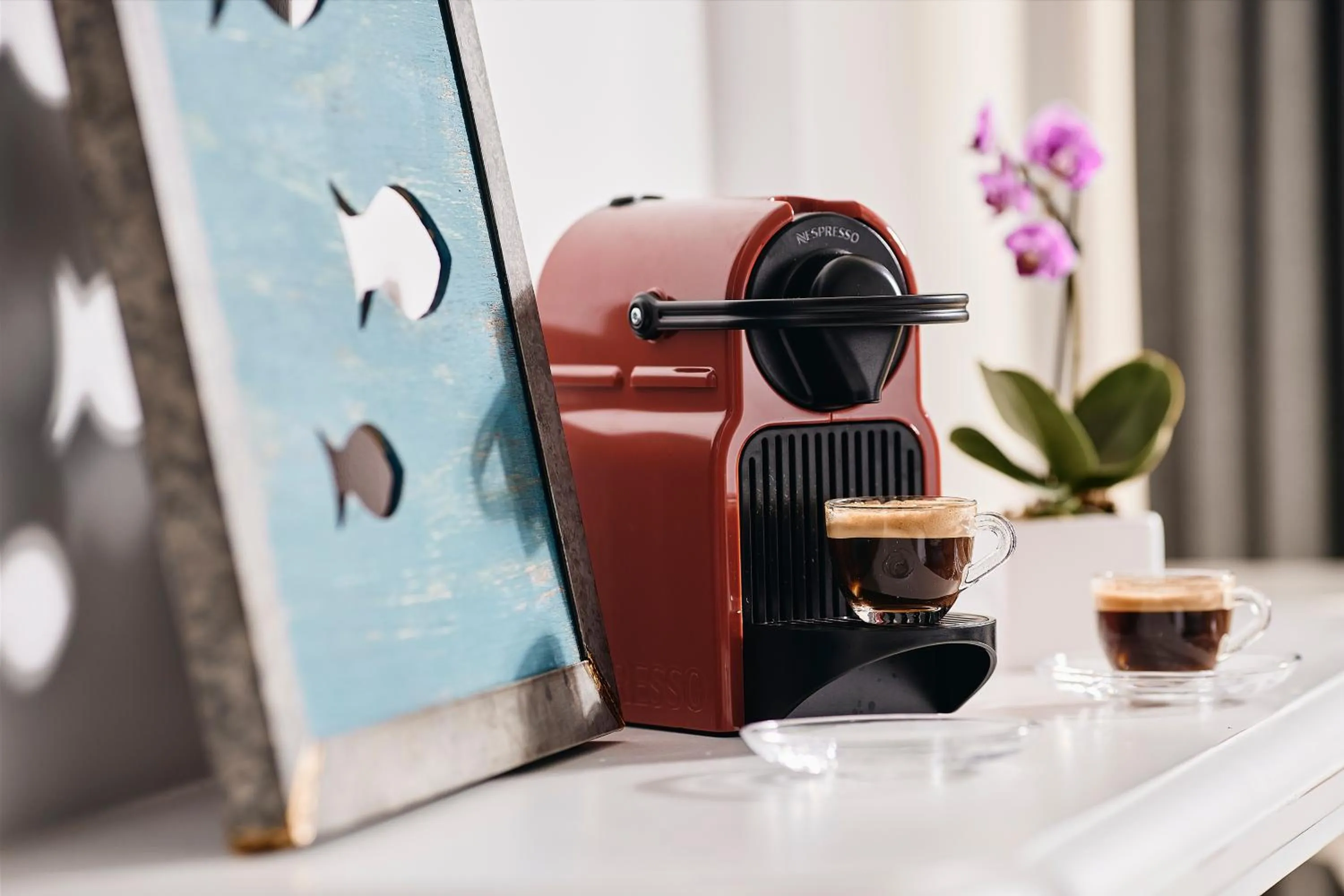 Coffee/tea facilities in Tylissos Beach Hotel - Adults Only