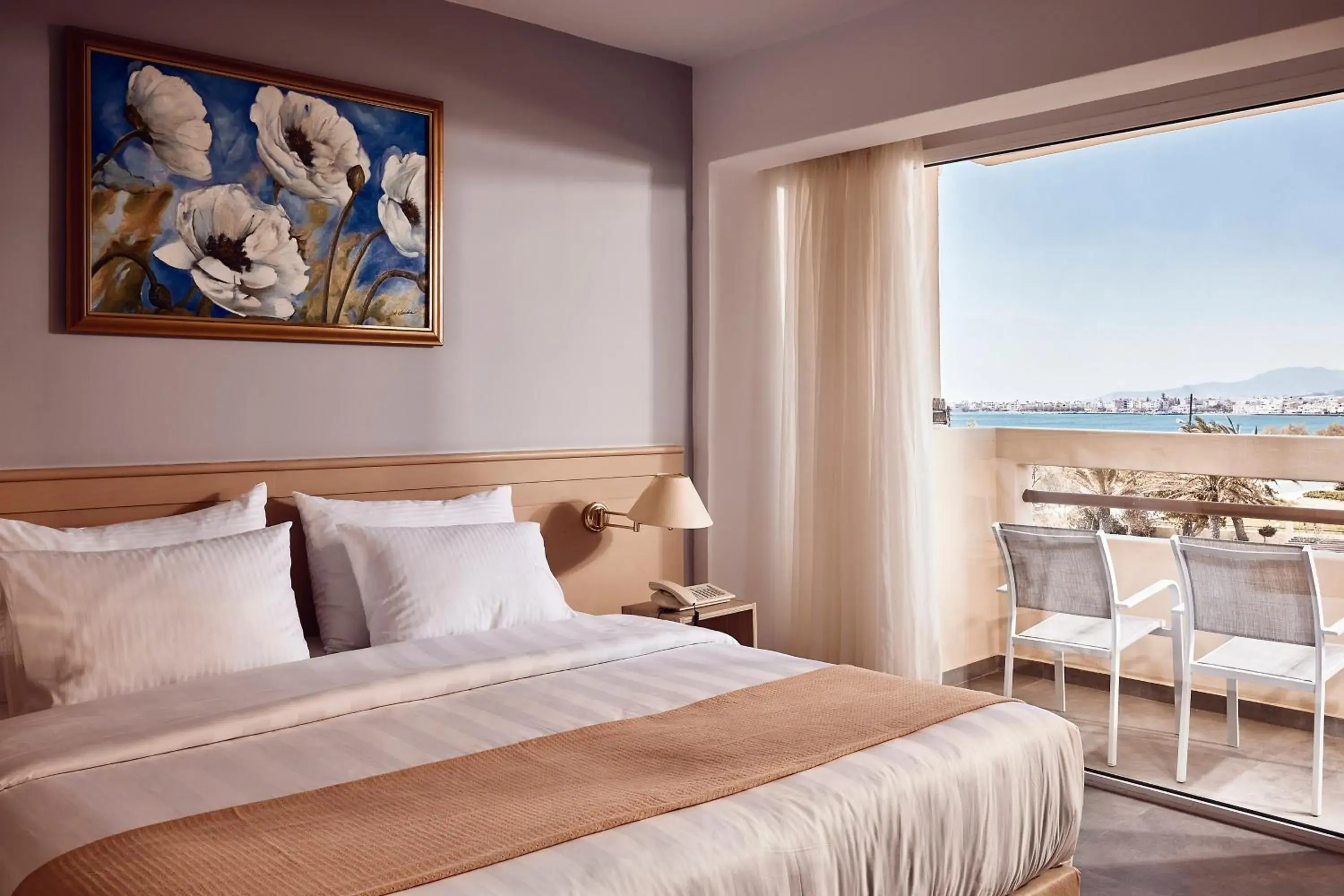 Double Room with Side Sea View - single occupancy in Tylissos Beach Hotel - Adults Only Double Room with Side Sea View - single occupancy in Tylissos Beach Hotel - Adults Only