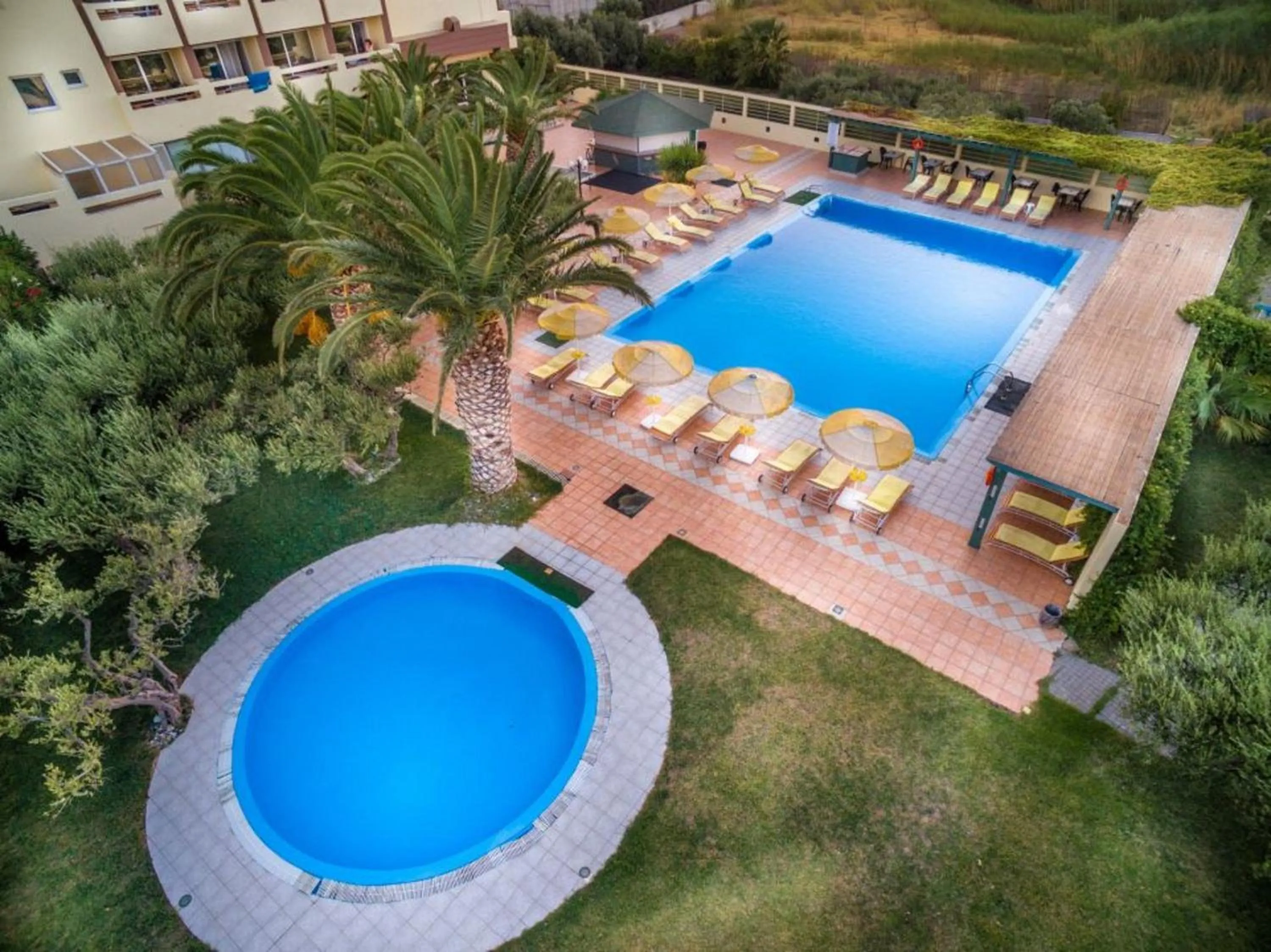 Bird's eye view in Tylissos Beach Hotel - Adults Only