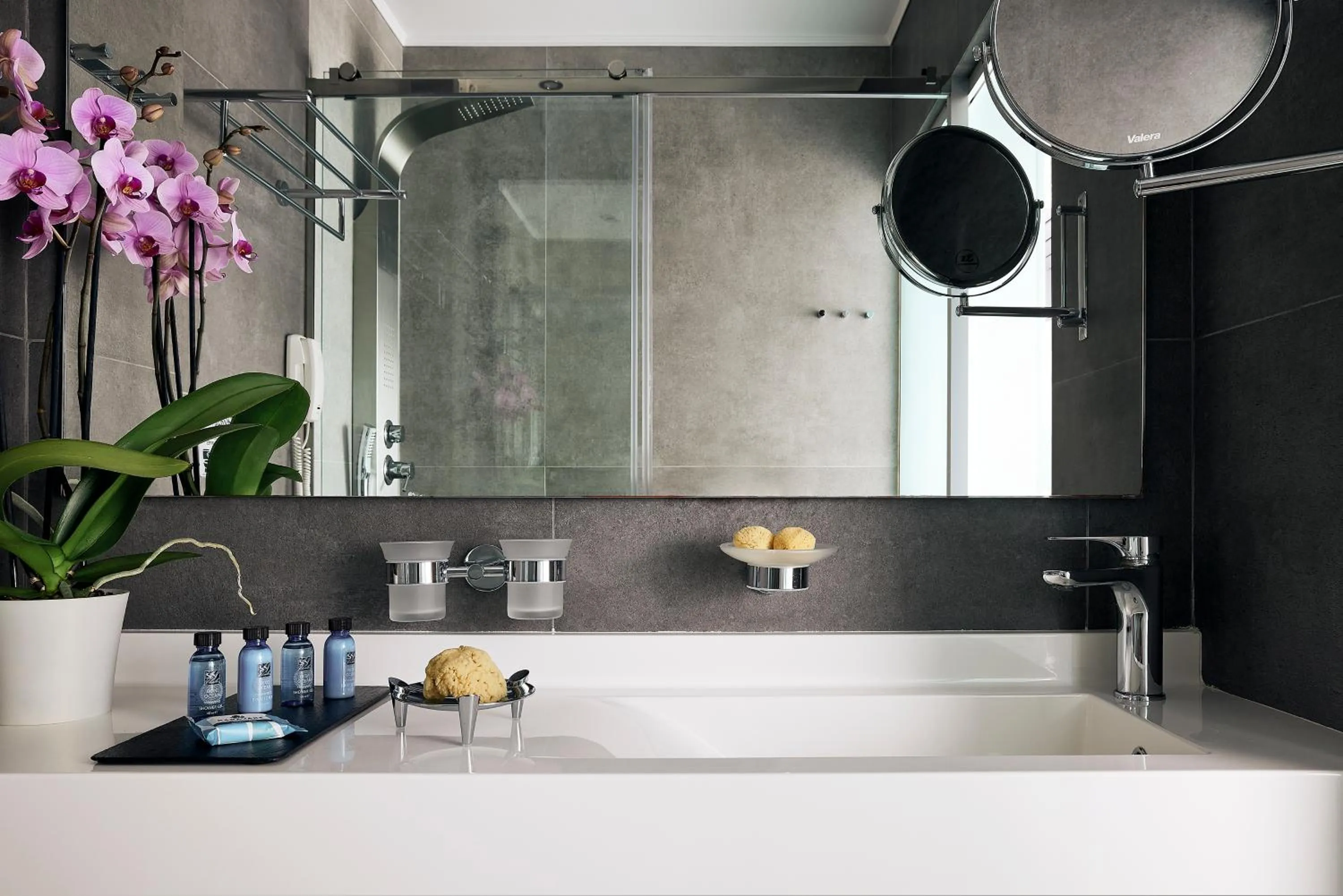 Shower in Tylissos Beach Hotel - Adults Only