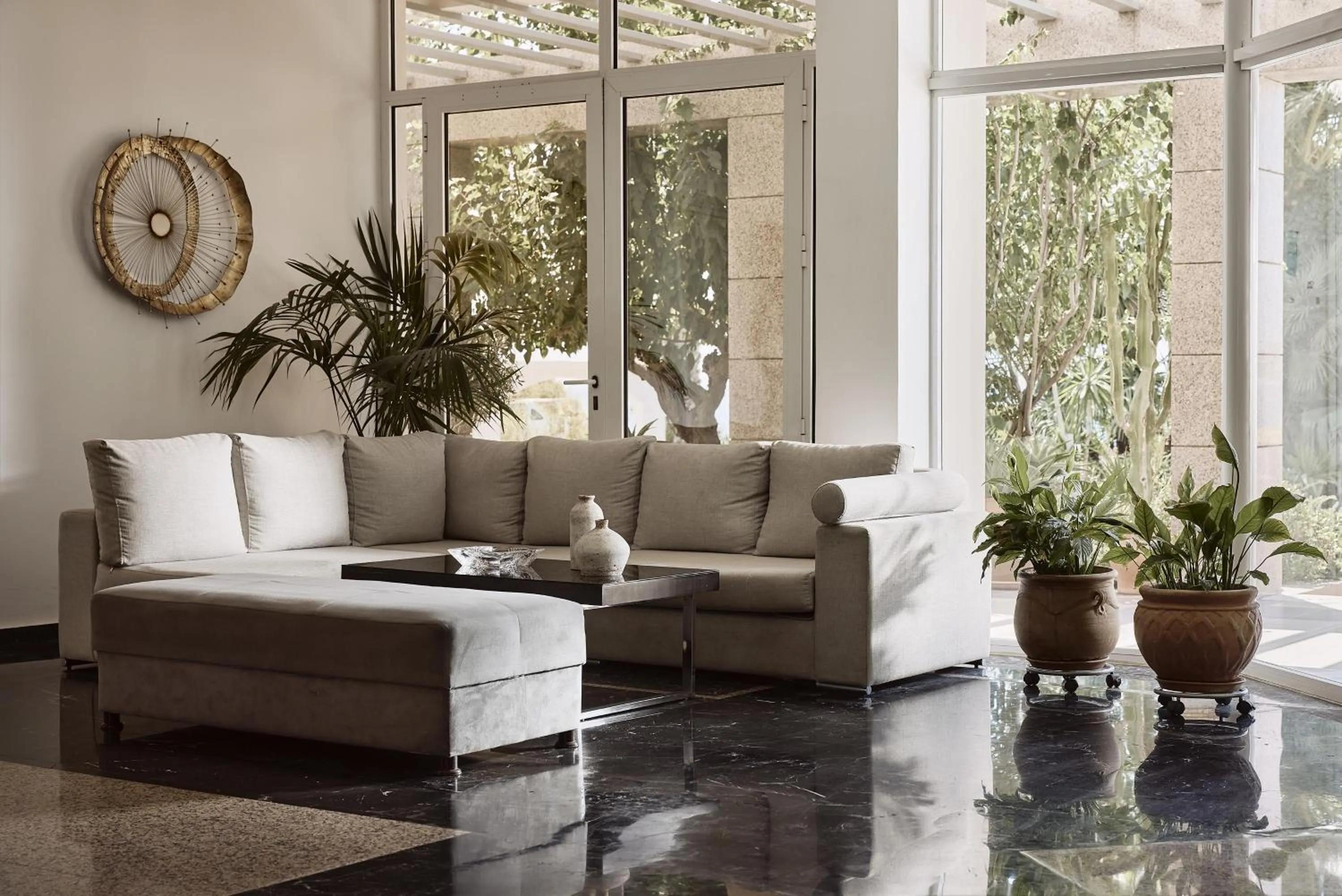 Lobby or reception in Tylissos Beach Hotel - Adults Only