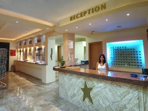 Lobby or reception in Hotel Tigaki's Star