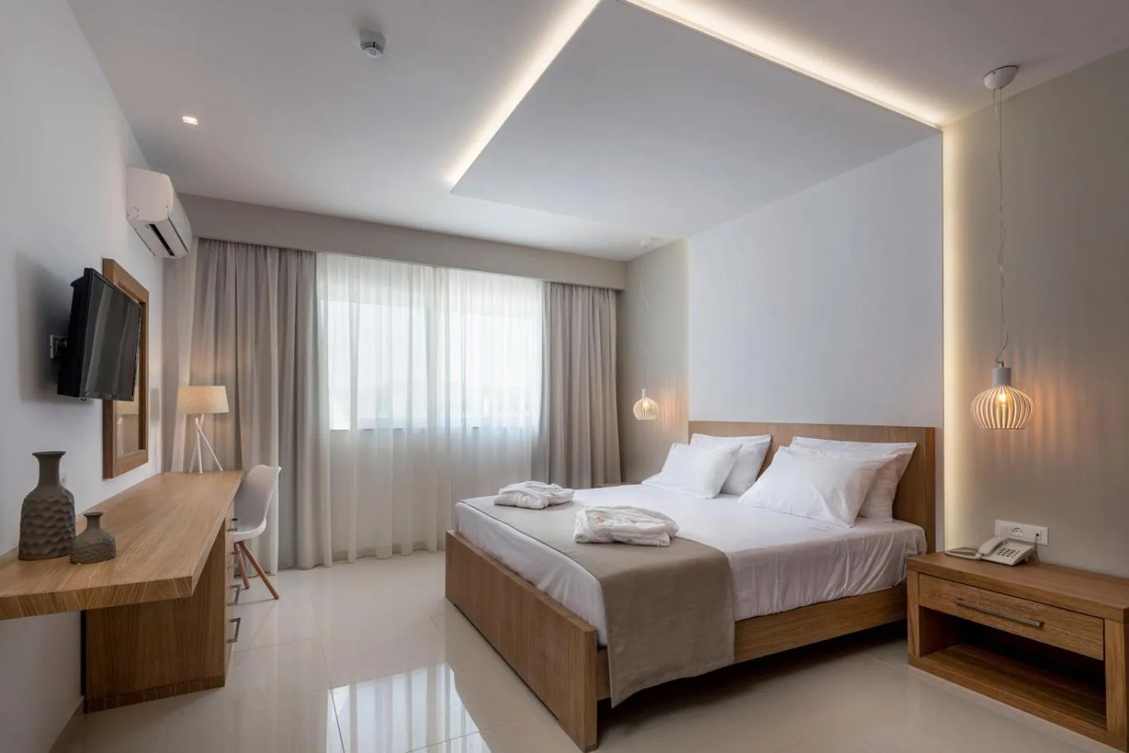 Bedroom, Bed in Gaia Palace