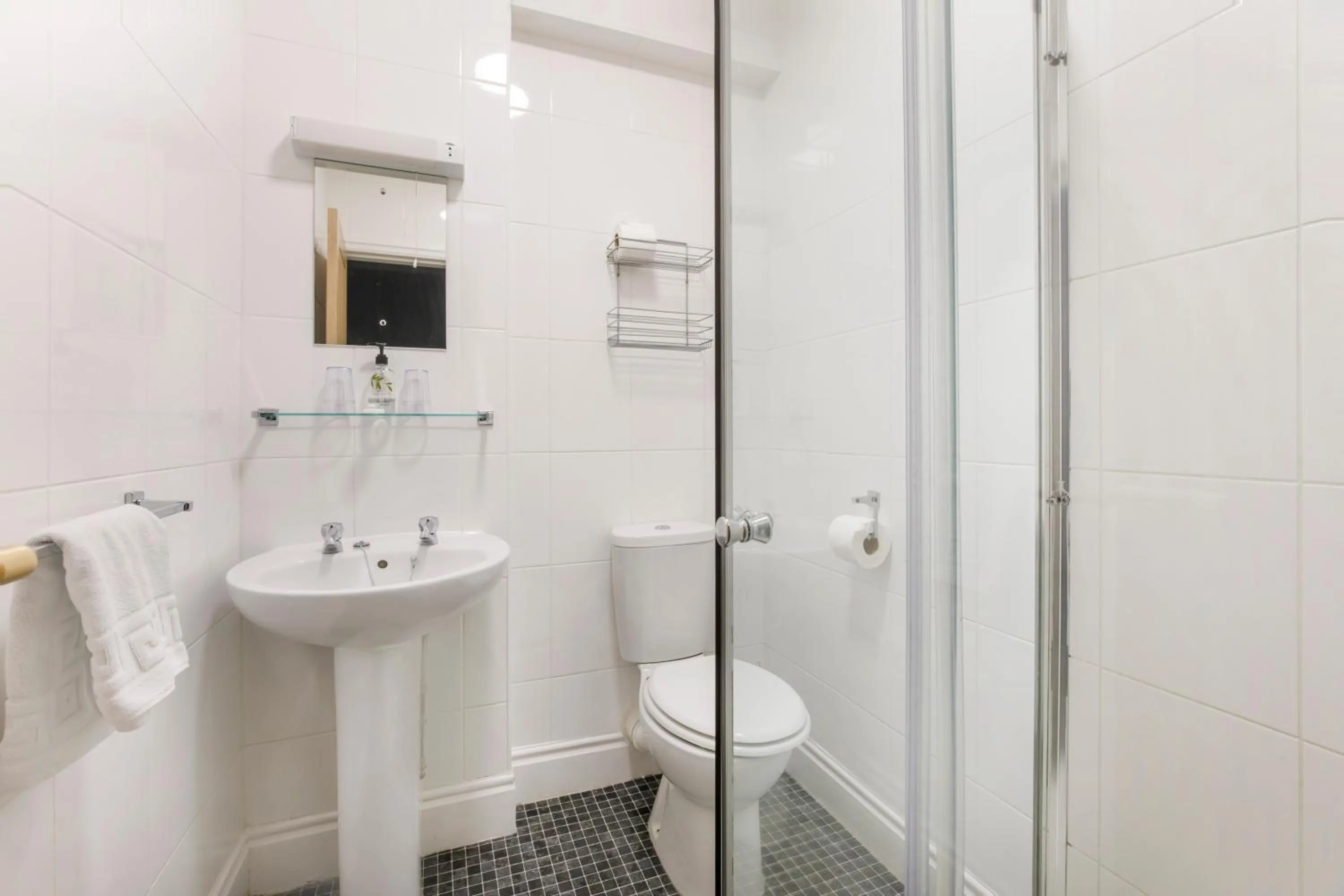 Shower in St Marys Guest House