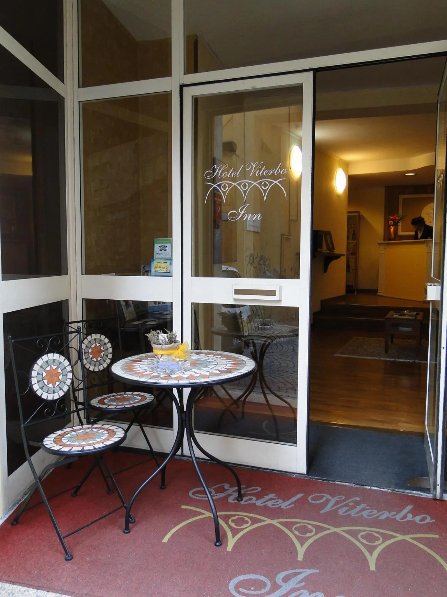 Facade/entrance in Hotel Viterbo Inn