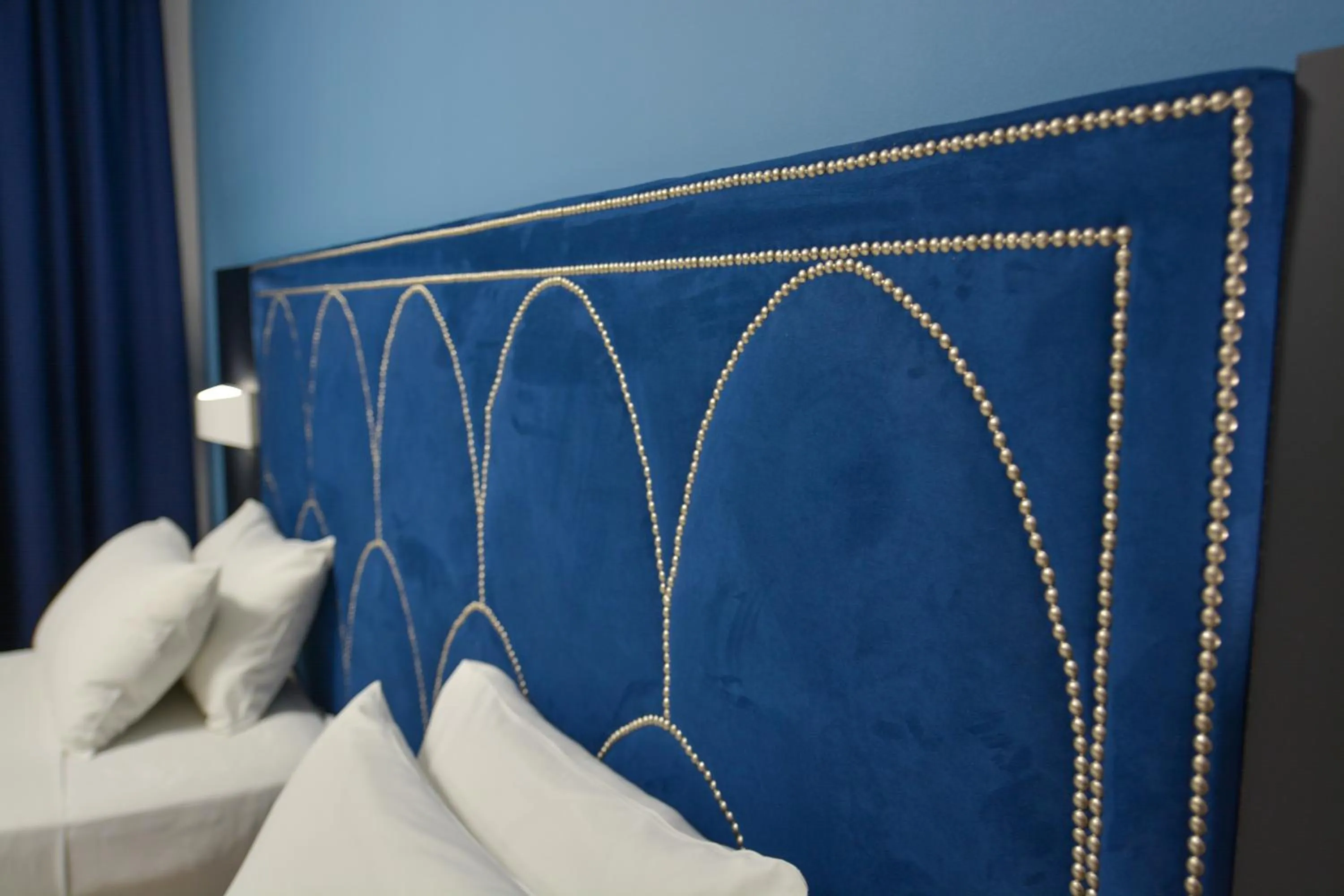 Bed in Perinthos Hotel