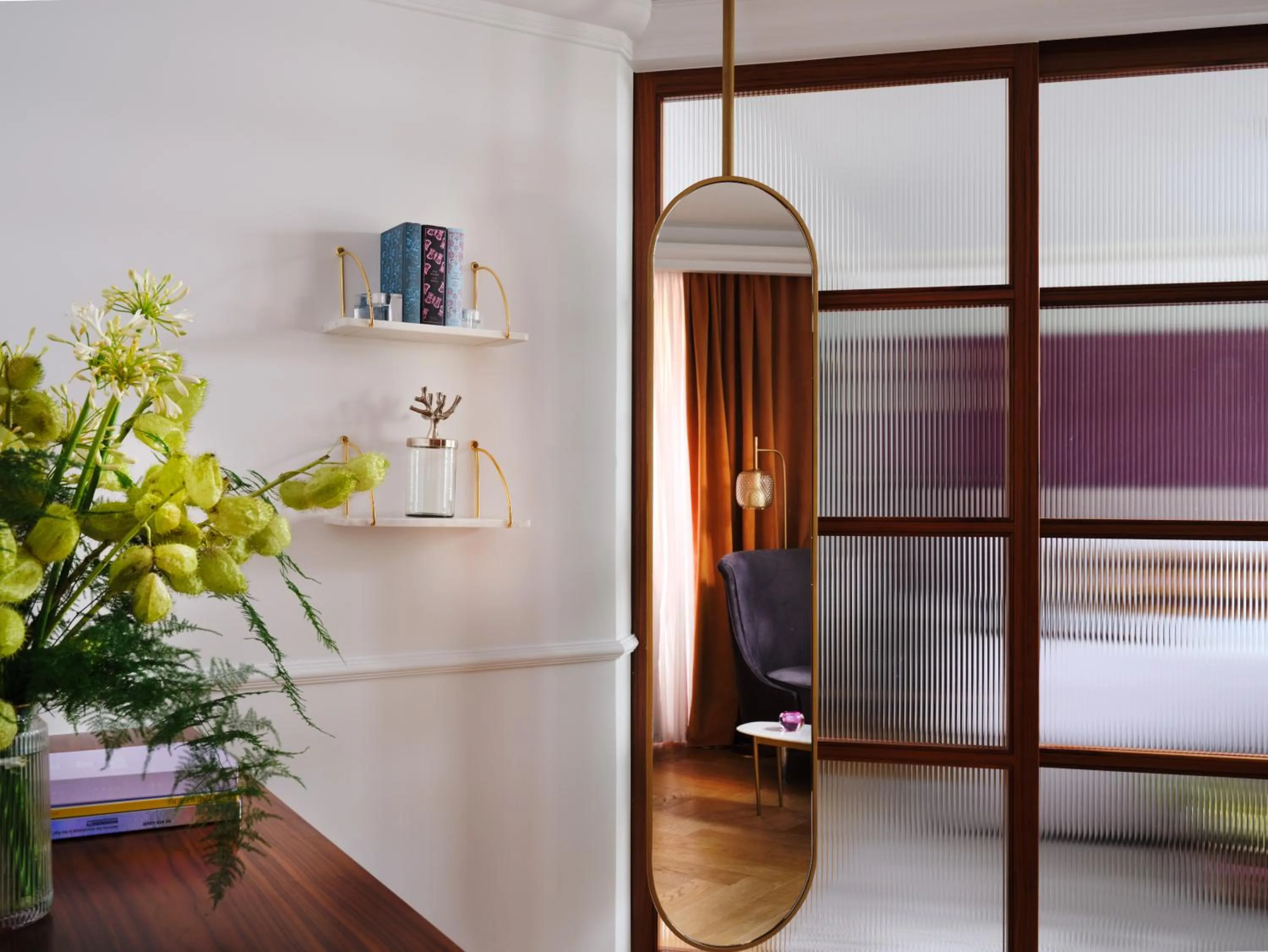 Living room, Bed in The Excelsior - Small Luxury Hotels of the World