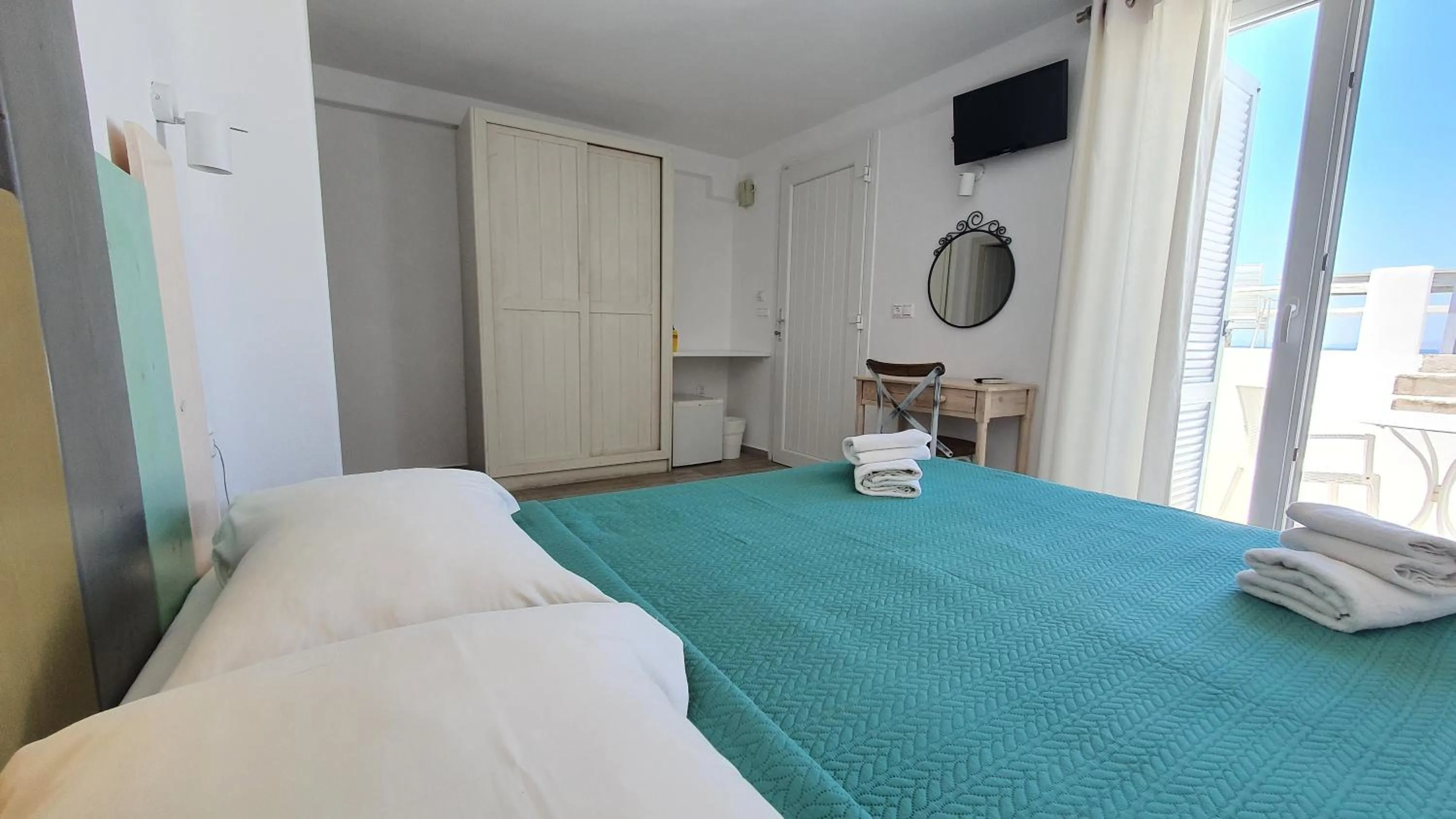 Bed in Hotel Gorgona