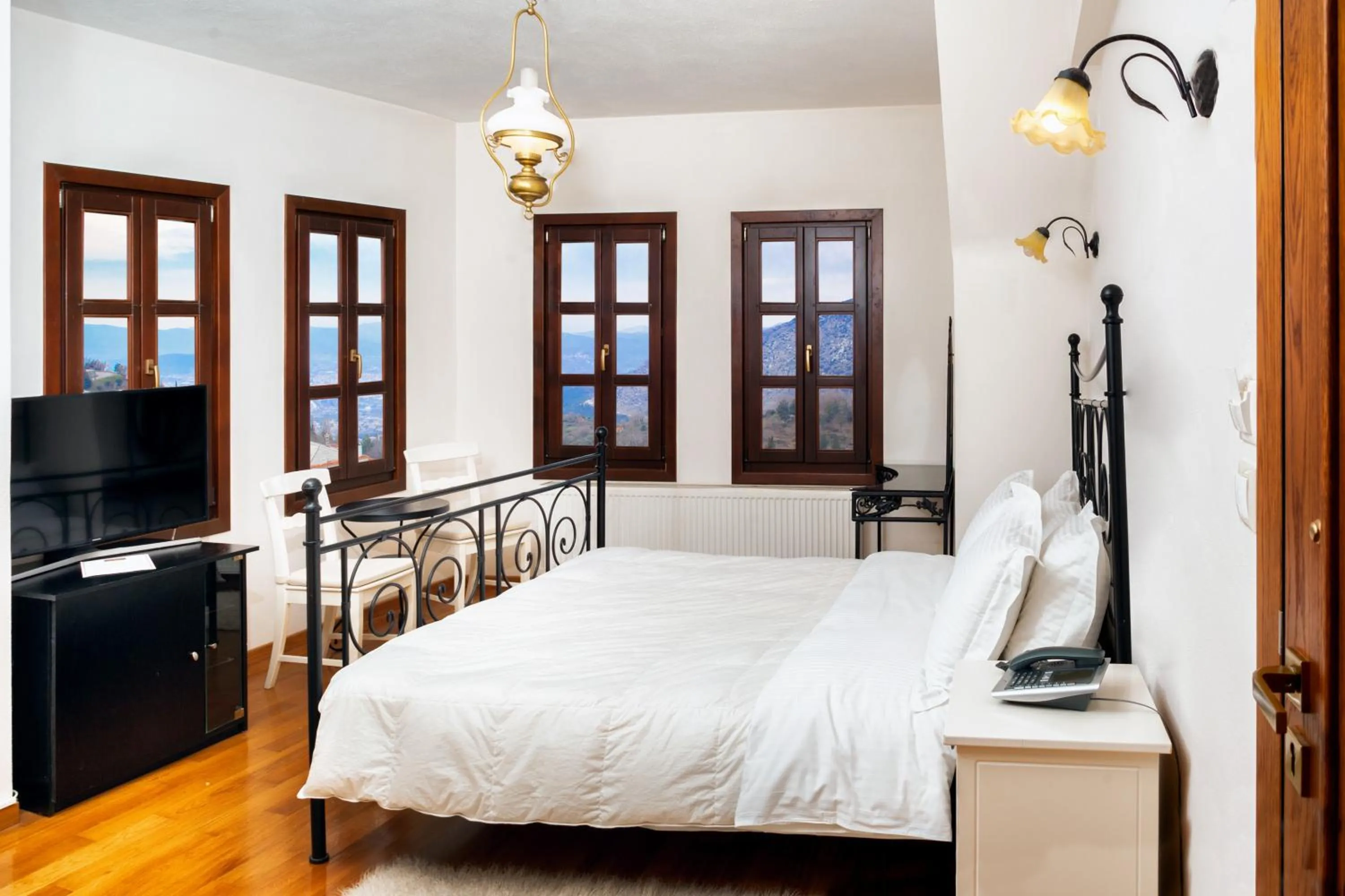 Photo of the whole room, Bed in Erofili Hotel & Suites