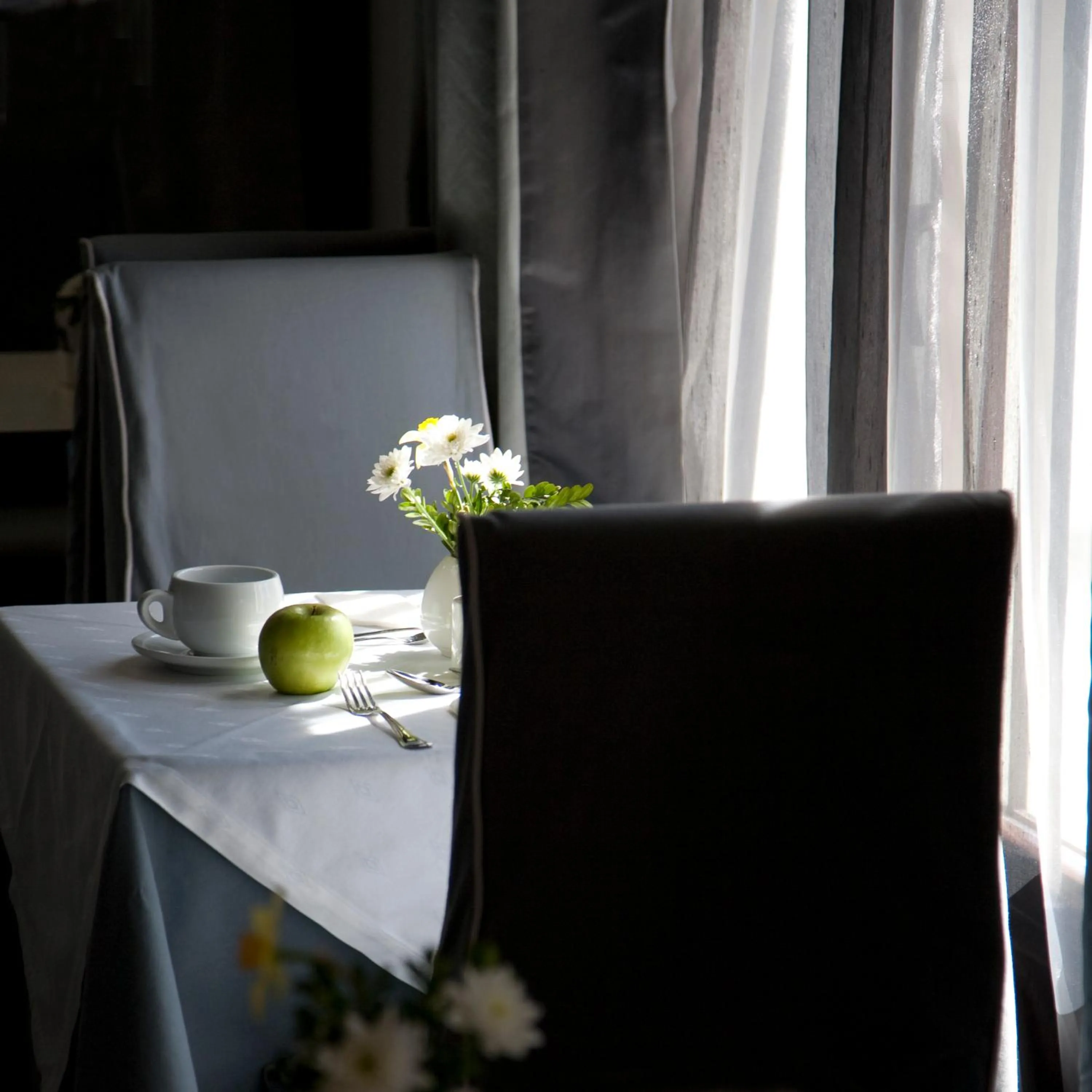 Dining area in Despotiko