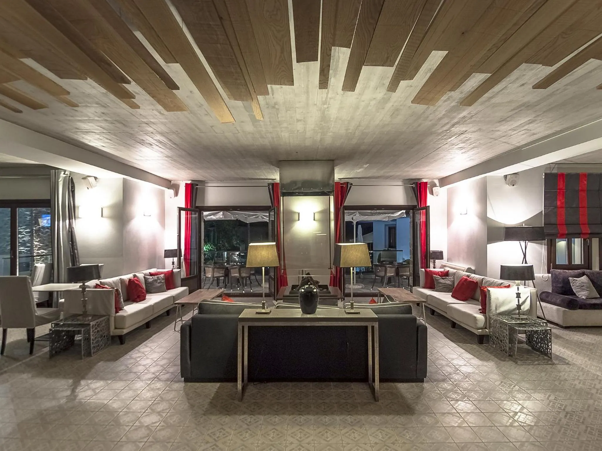 Seating area in Despotiko