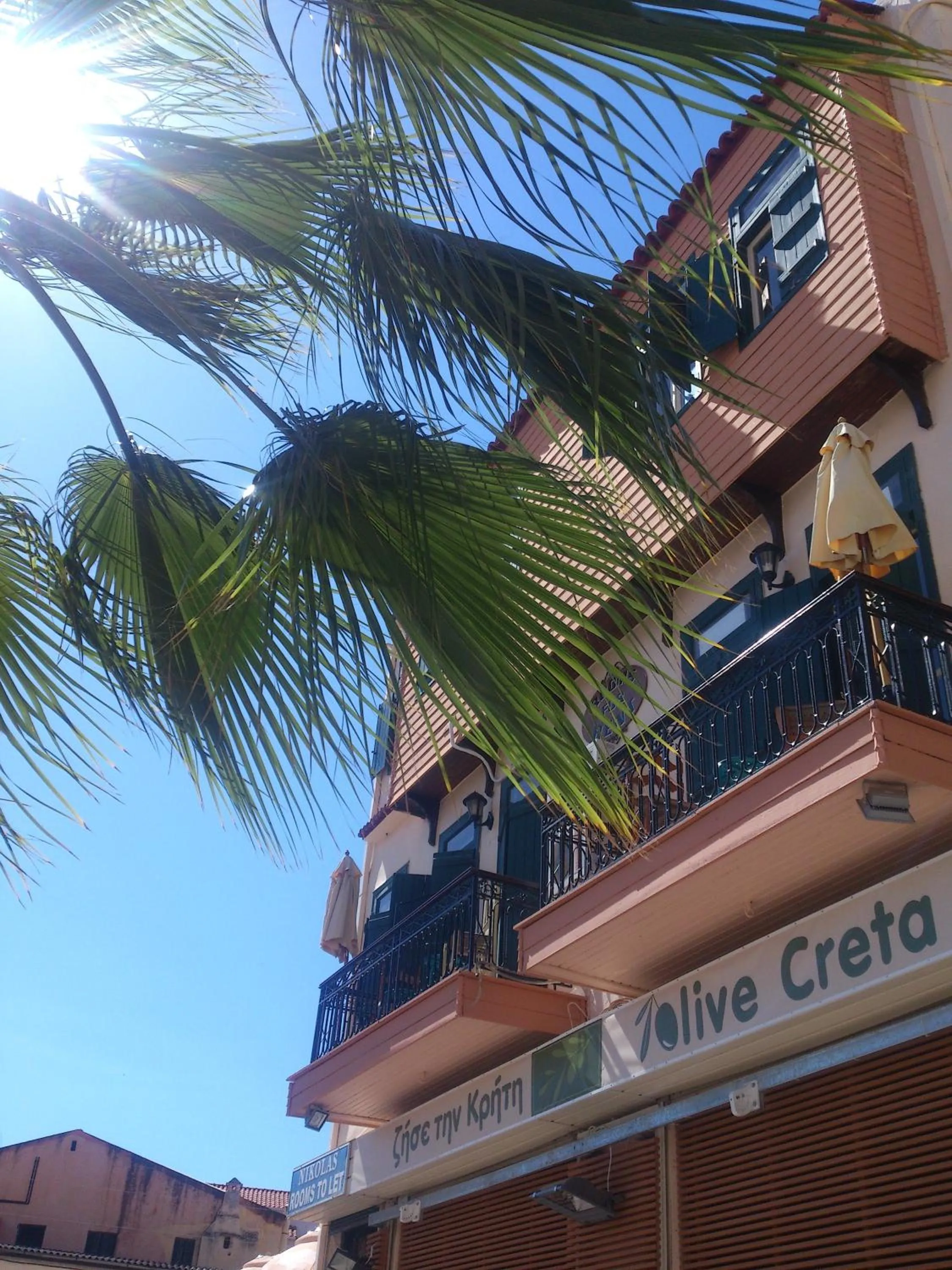 Facade/entrance in Nikolas Rooms