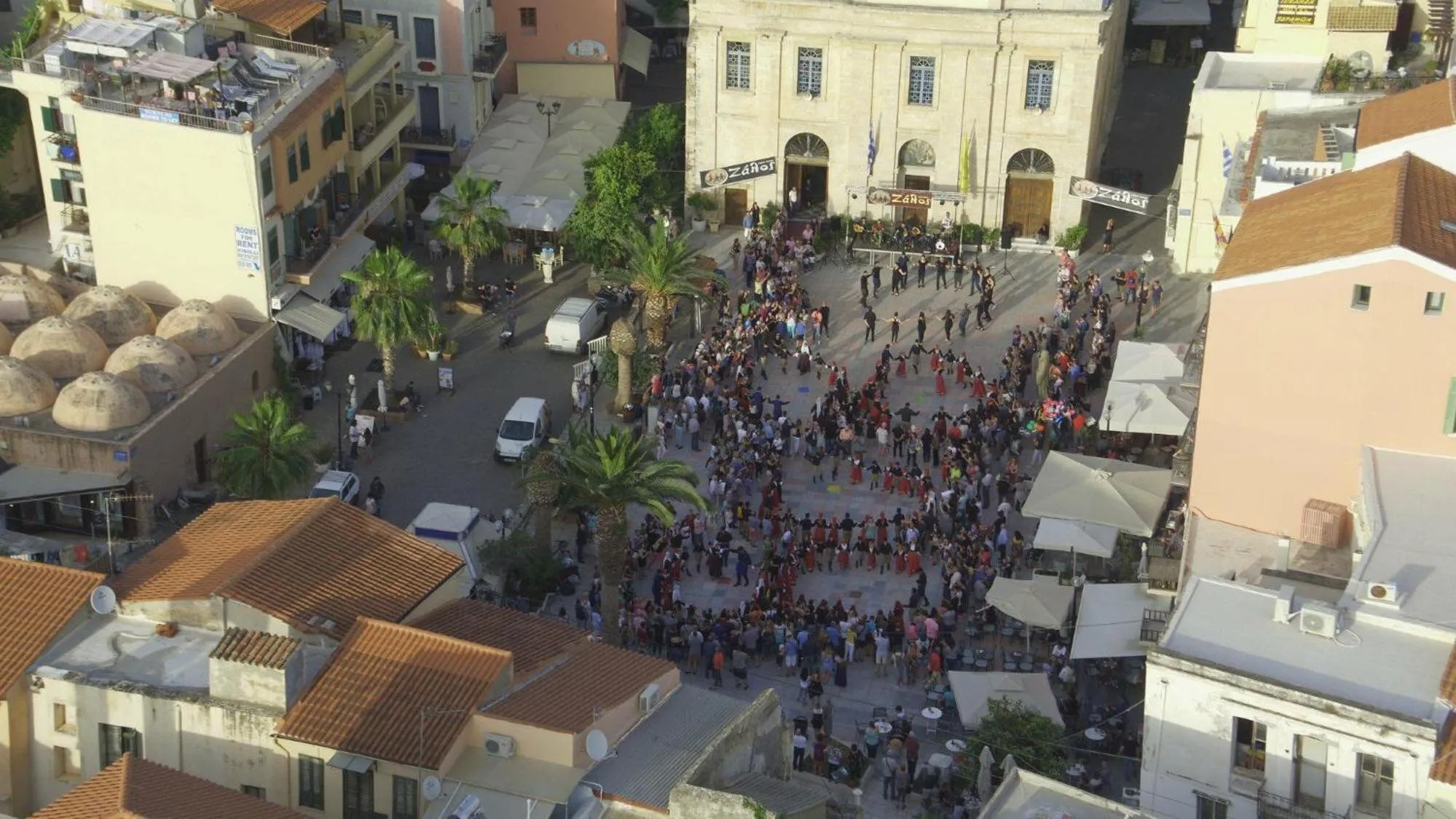 Bird's eye view in Nikolas Rooms