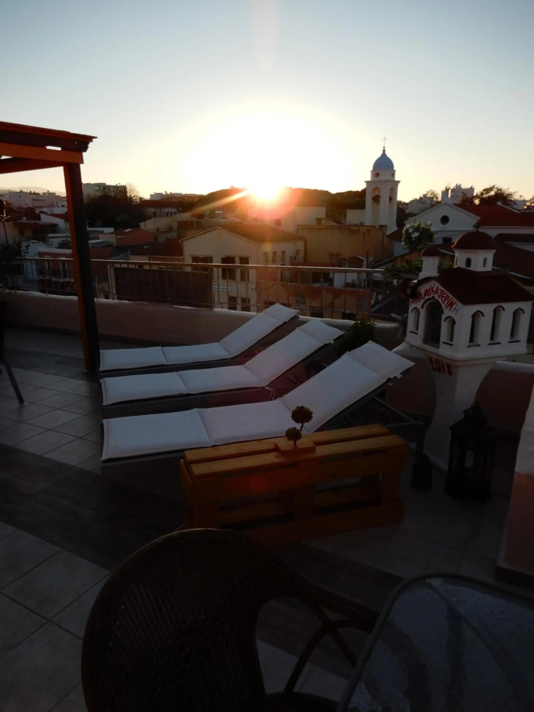 View (from property/room) in Nikolas Rooms