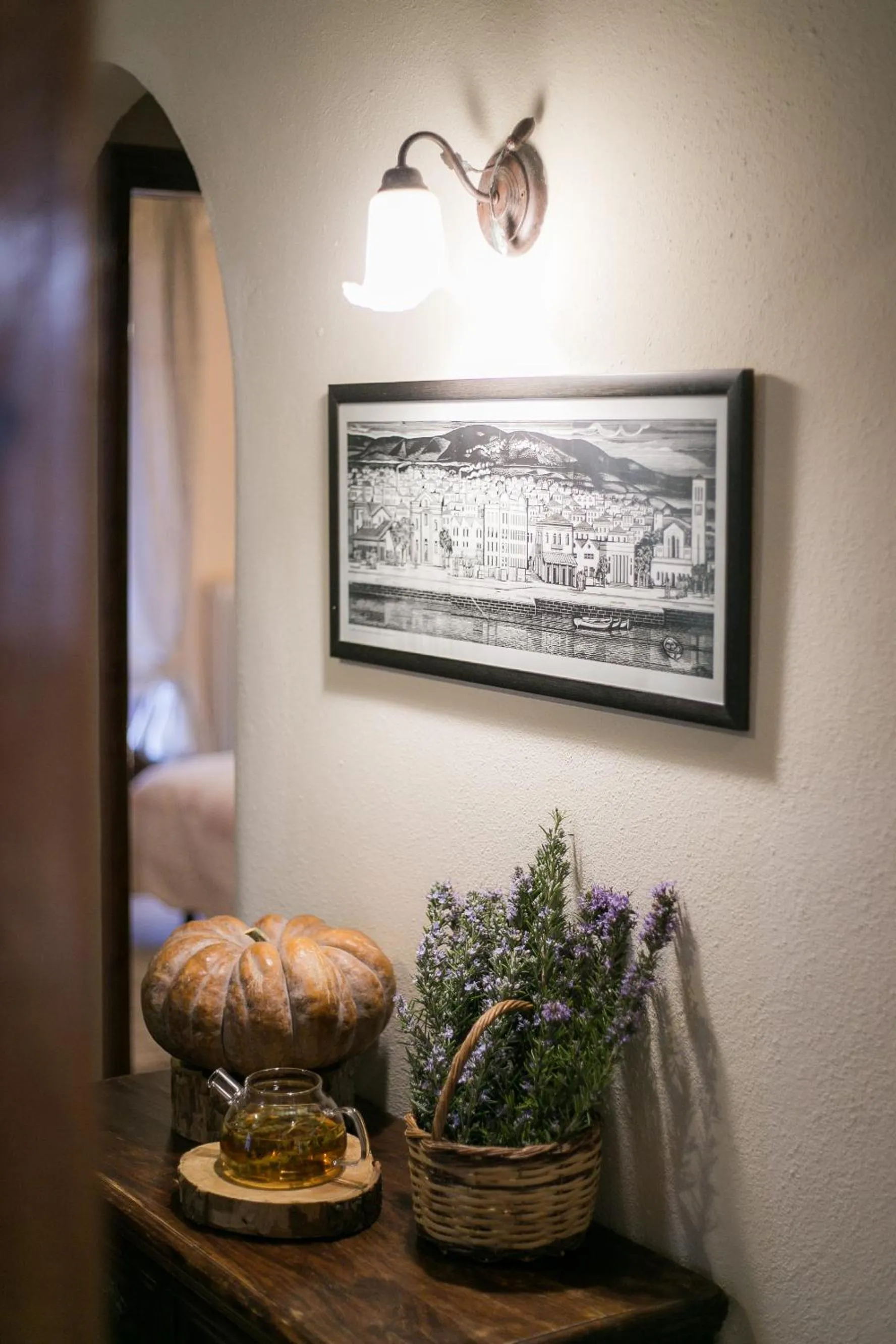 Decorative detail in Gastronomy Hotel Kritsa