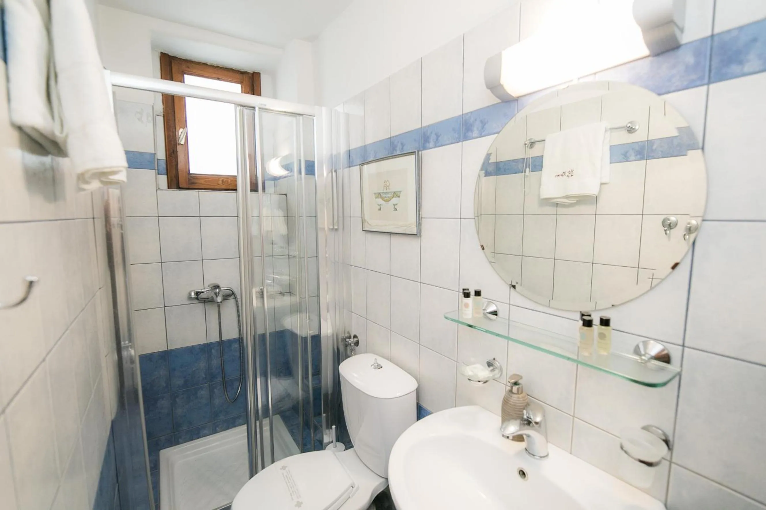 Shower in Gastronomy Hotel Kritsa