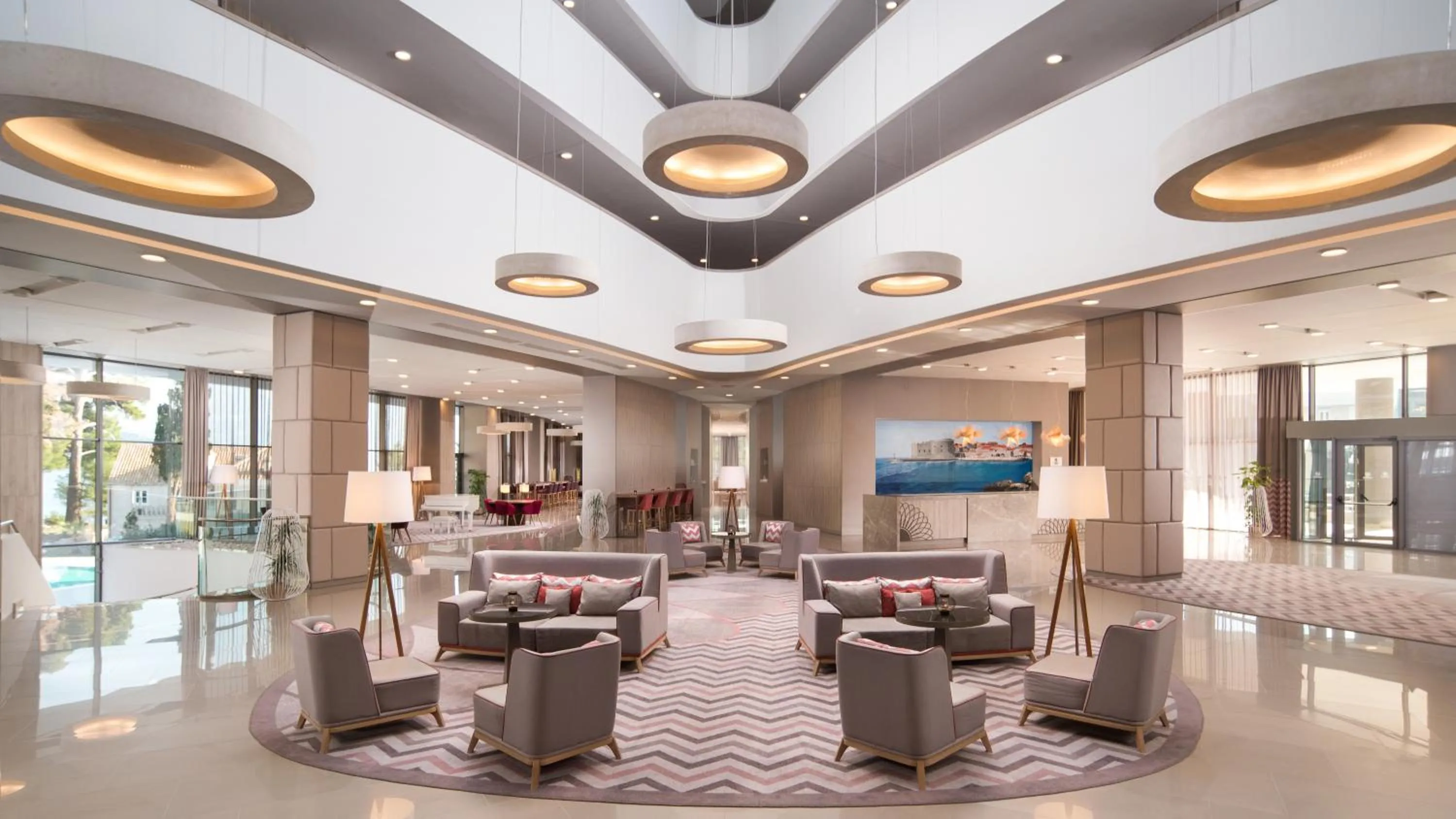 Lobby or reception in Maistra Select Srebreno Villas