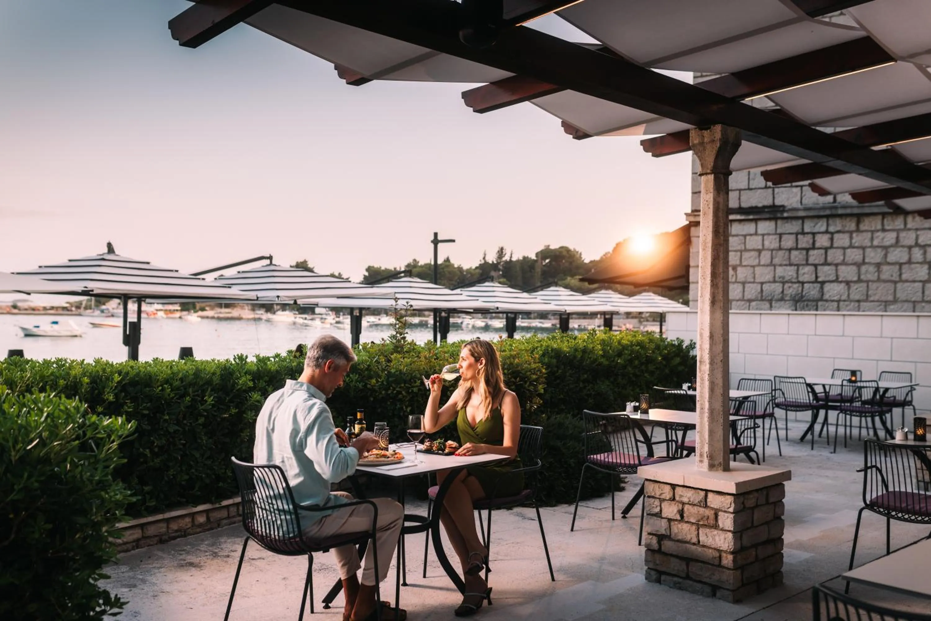 Restaurant/places to eat in Maistra Select Srebreno Villas