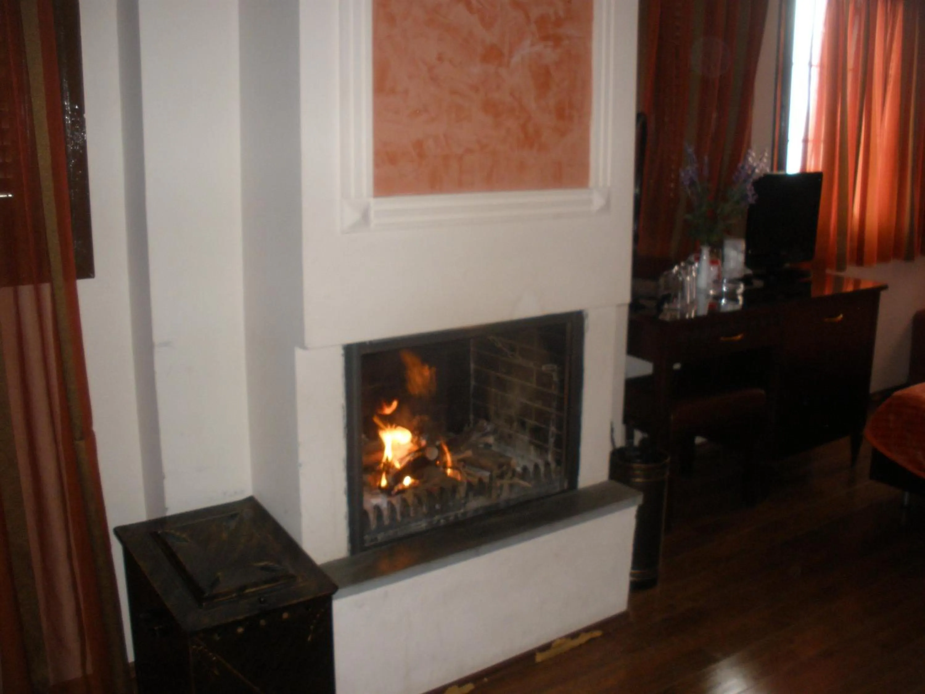 Decorative detail in Pelias Hotel