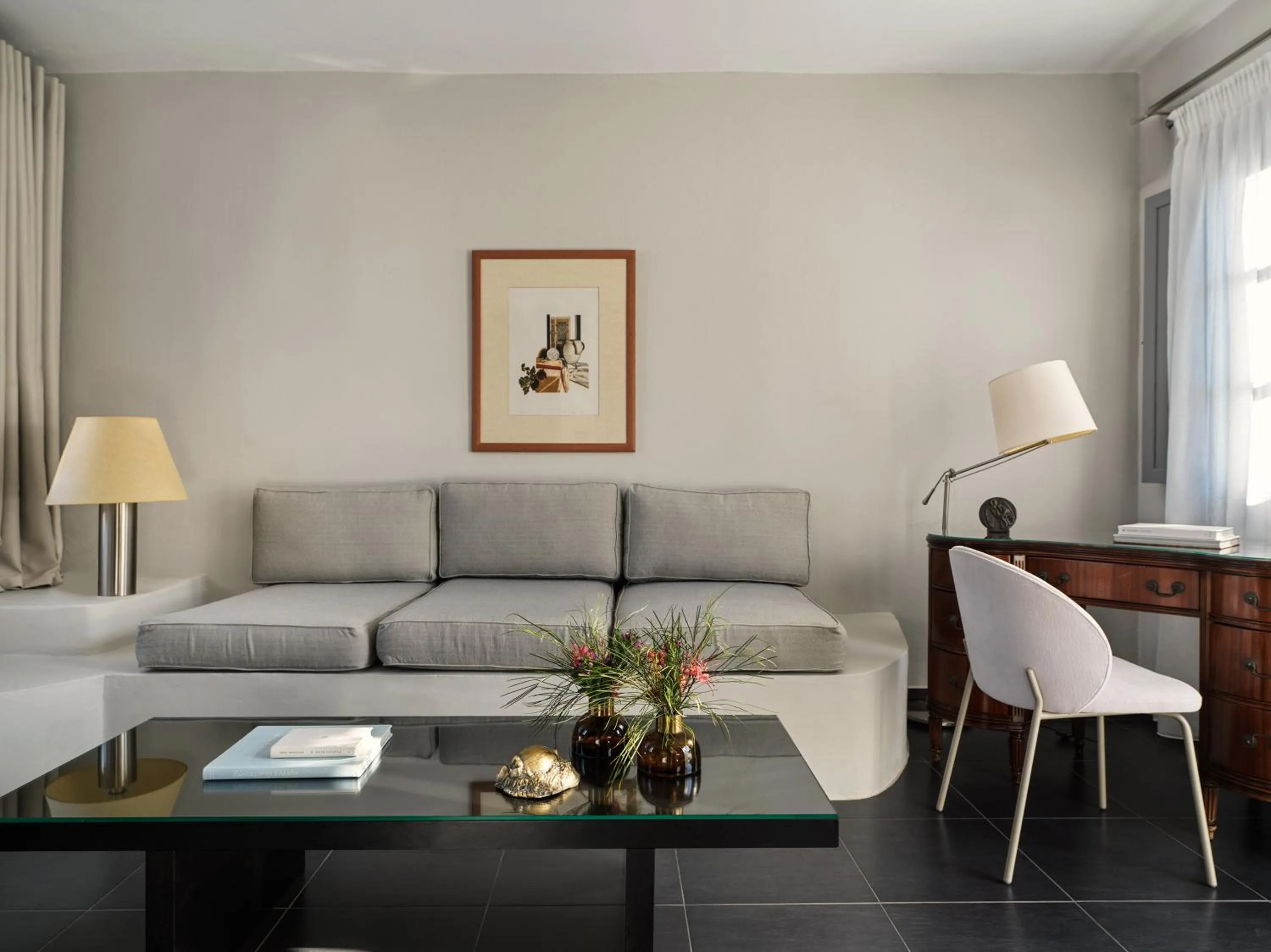 Living room in The Petra, Small Luxury Hotels of the World