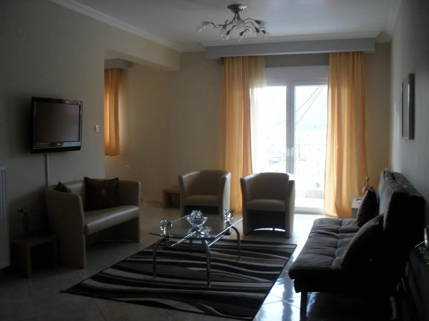 Living room in Kyknos De Luxe Suites & Rooms