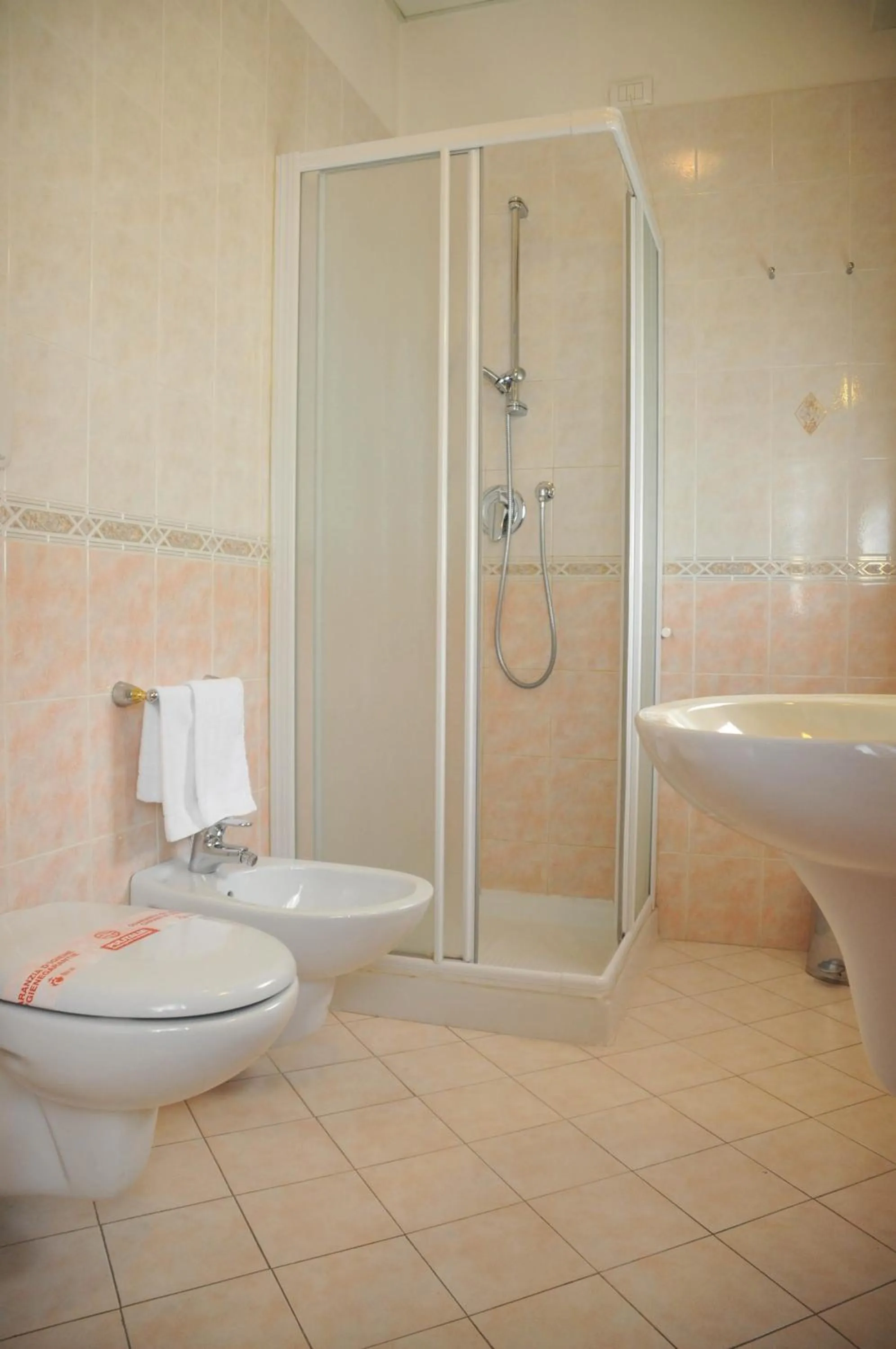 Shower in Hotel Marco Effe