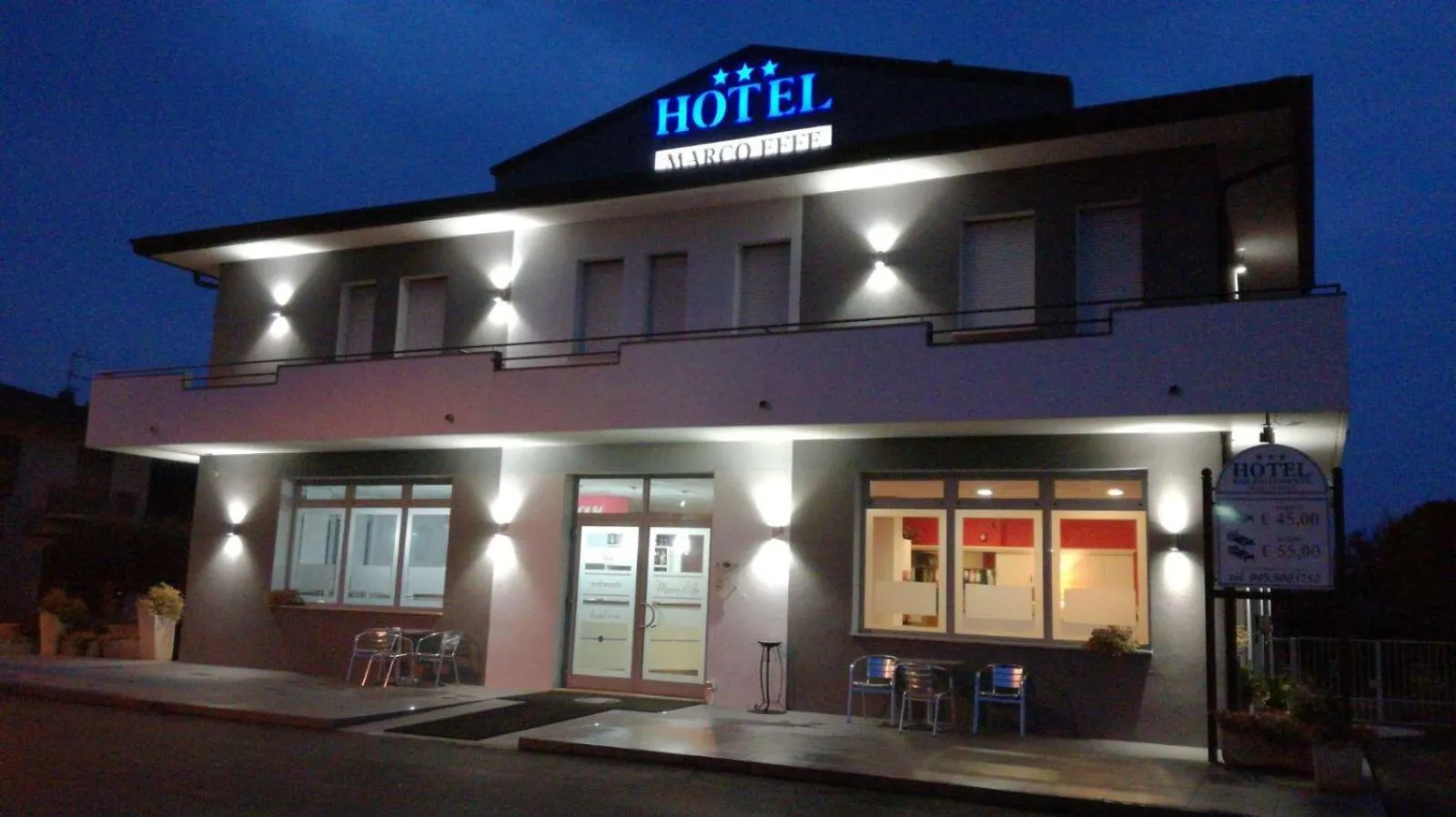 Property building in Hotel Marco Effe