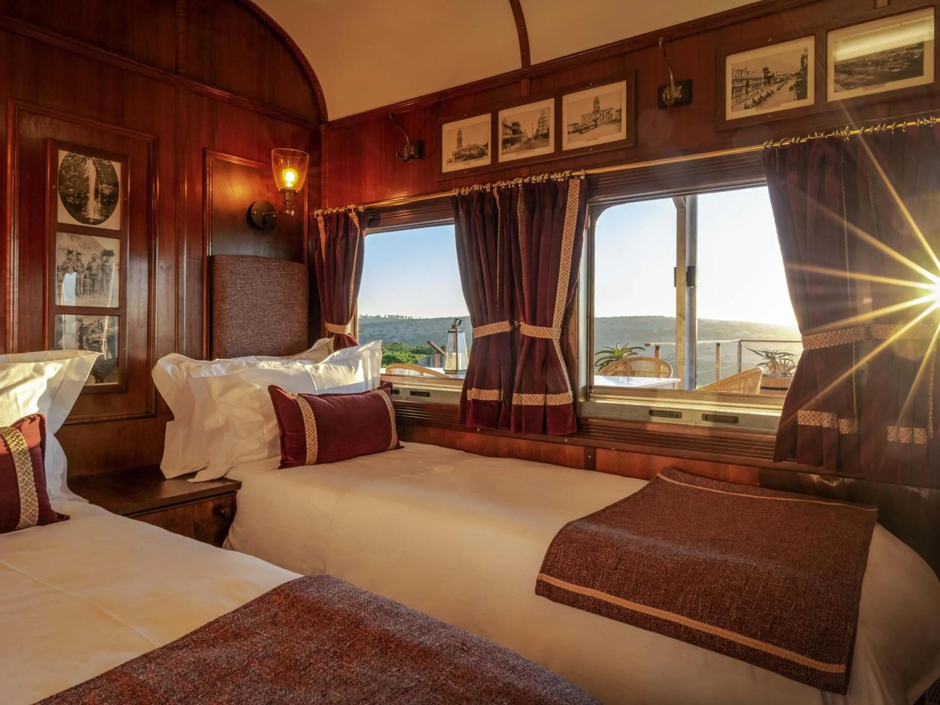 Bedroom, Bed in Founders Lodge by Mantis