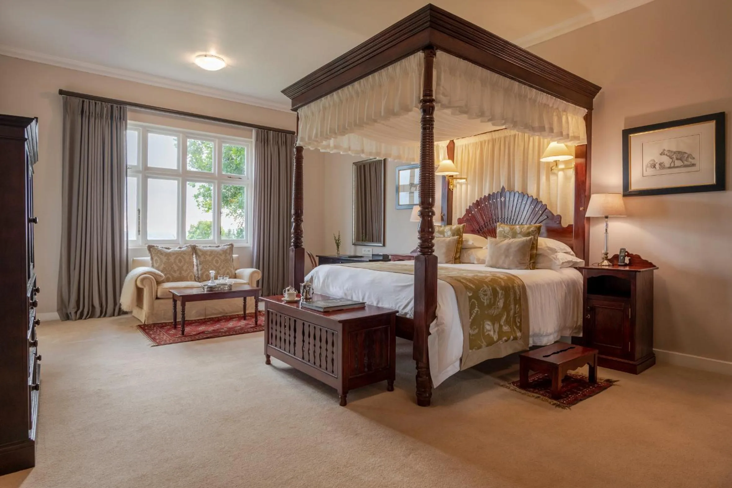 Bed in Founders Lodge by Mantis