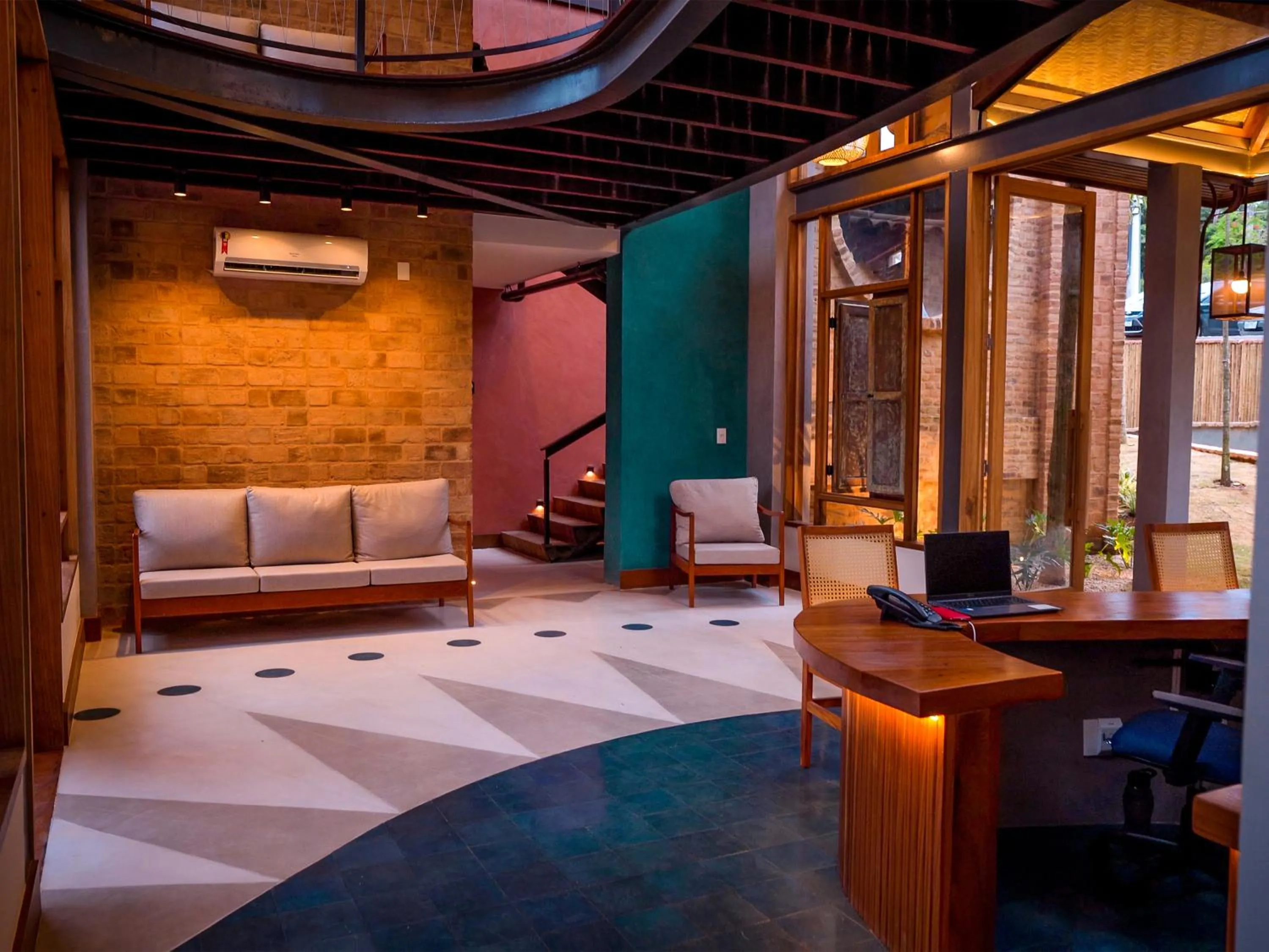 Lobby or reception in Buzios Espiritualidade Hotel