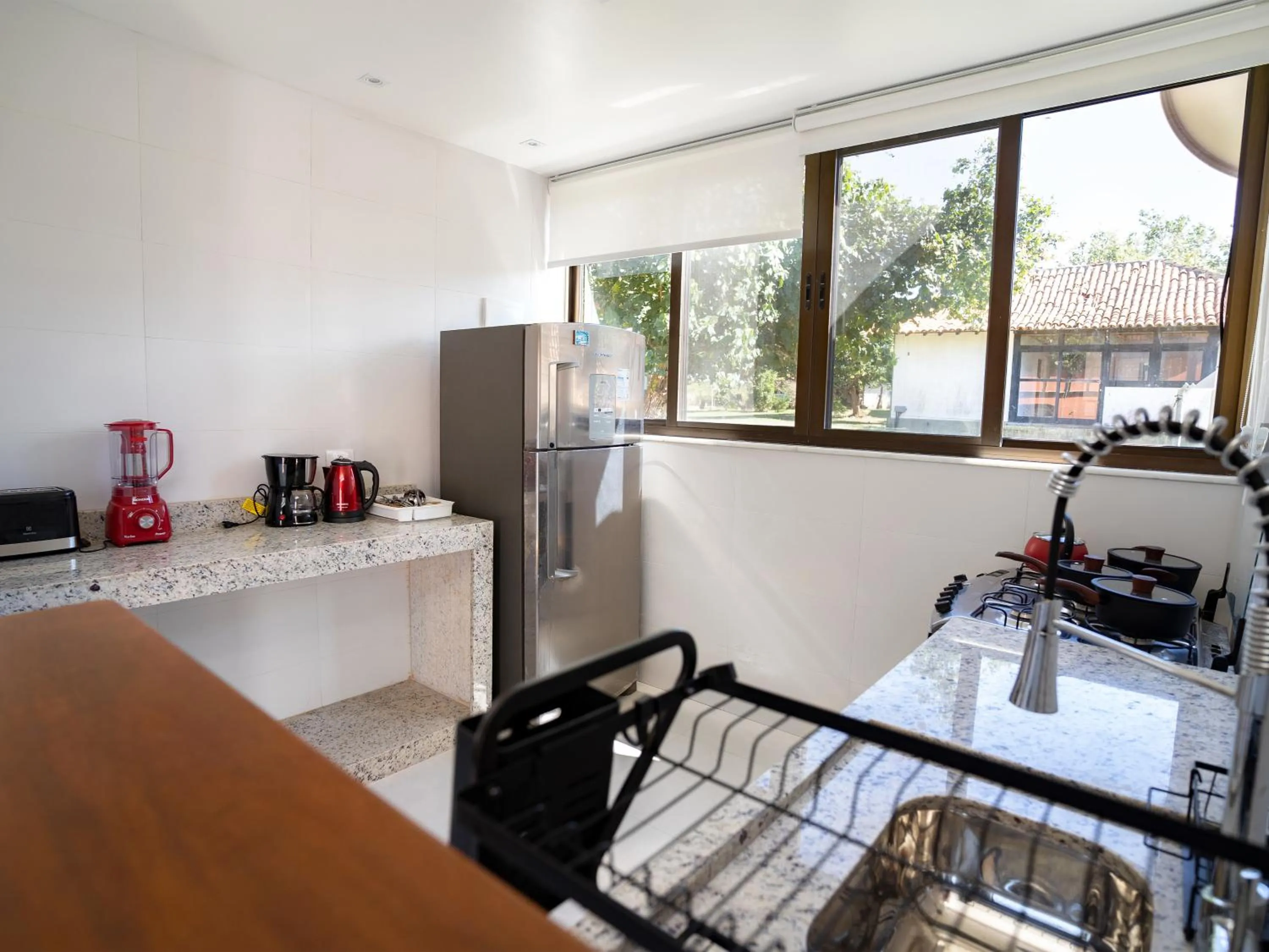 kitchen in Buzios Espiritualidade Hotel
