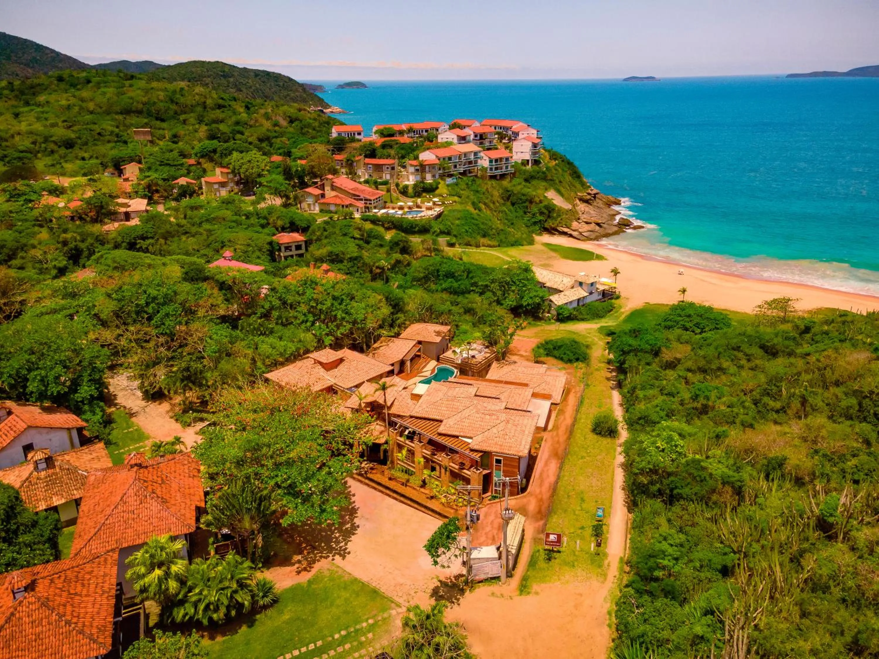 Property building in Buzios Espiritualidade Hotel