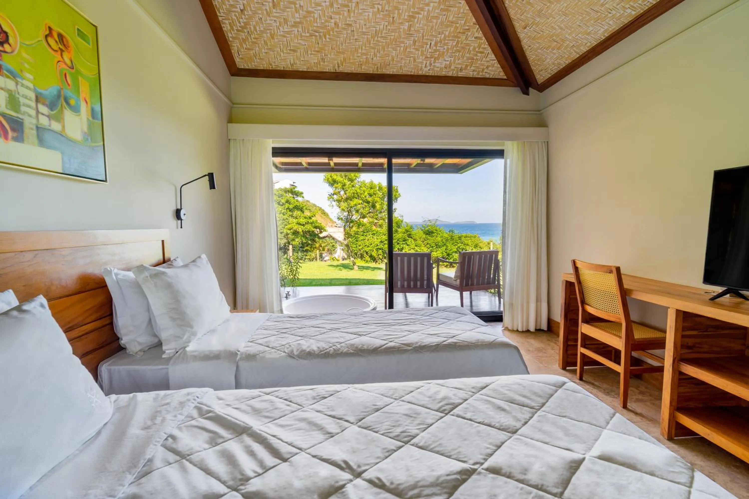 Bed in Buzios Espiritualidade Hotel