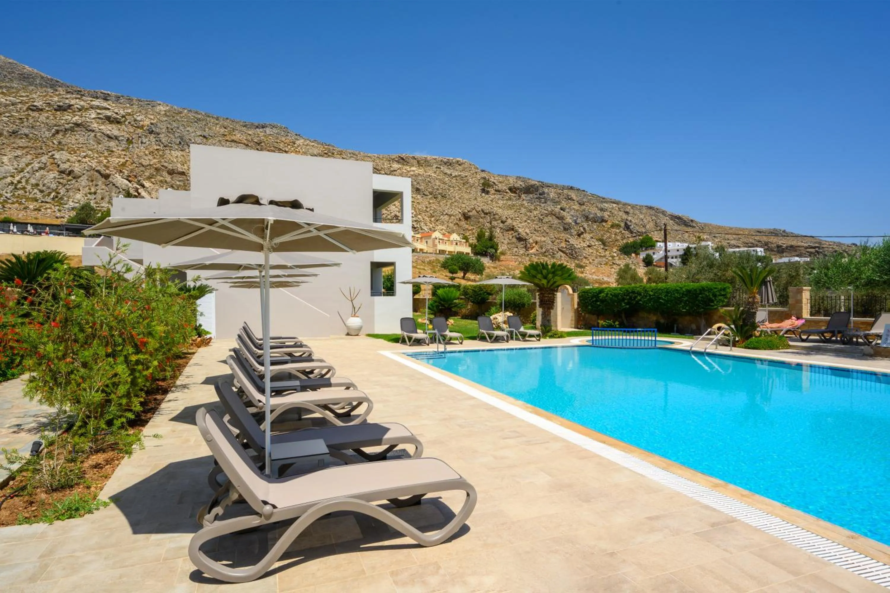 Natural landscape in Celestial Lindos Suites