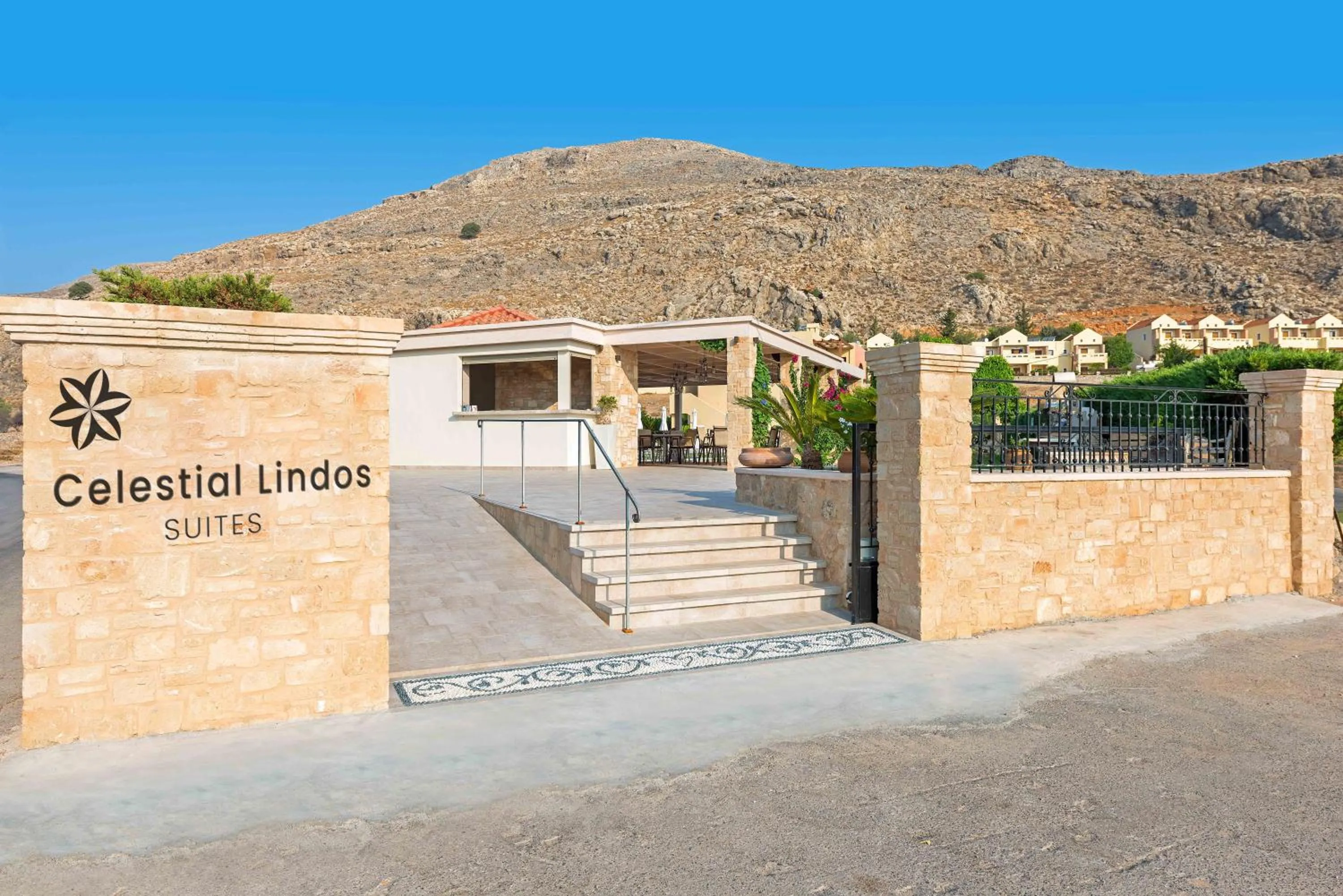 Property building in Celestial Lindos Suites