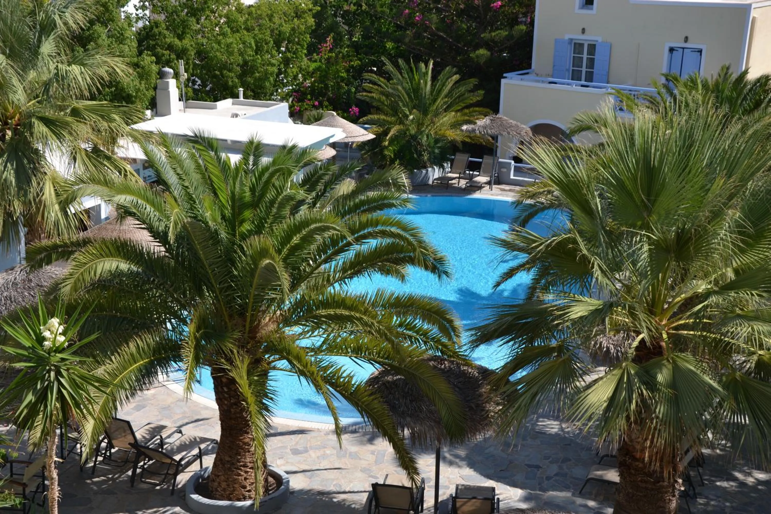 Swimming pool in Zephyros Hotel