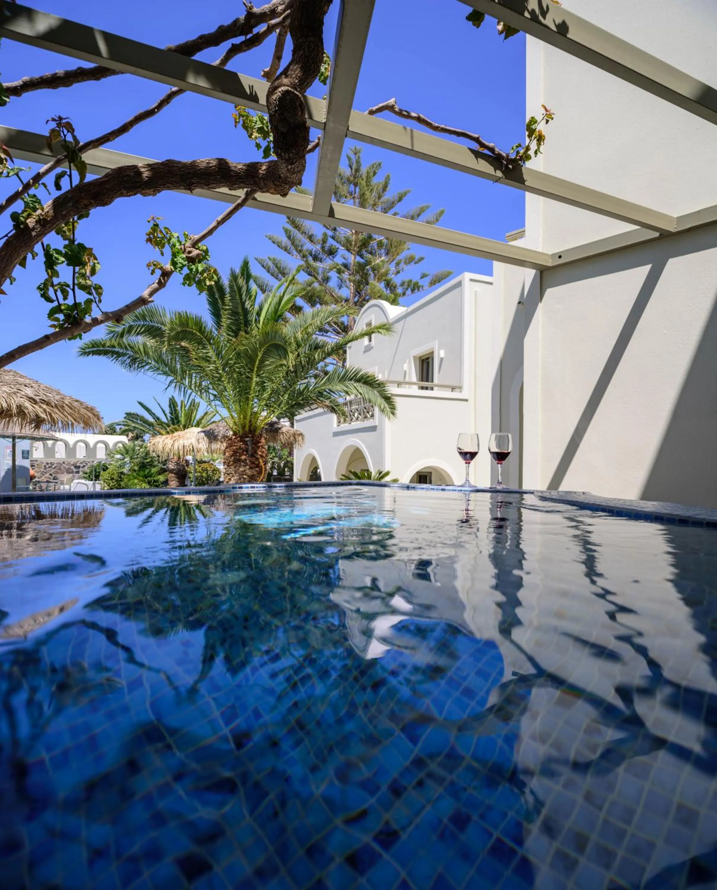 Hot Tub in Zephyros Hotel