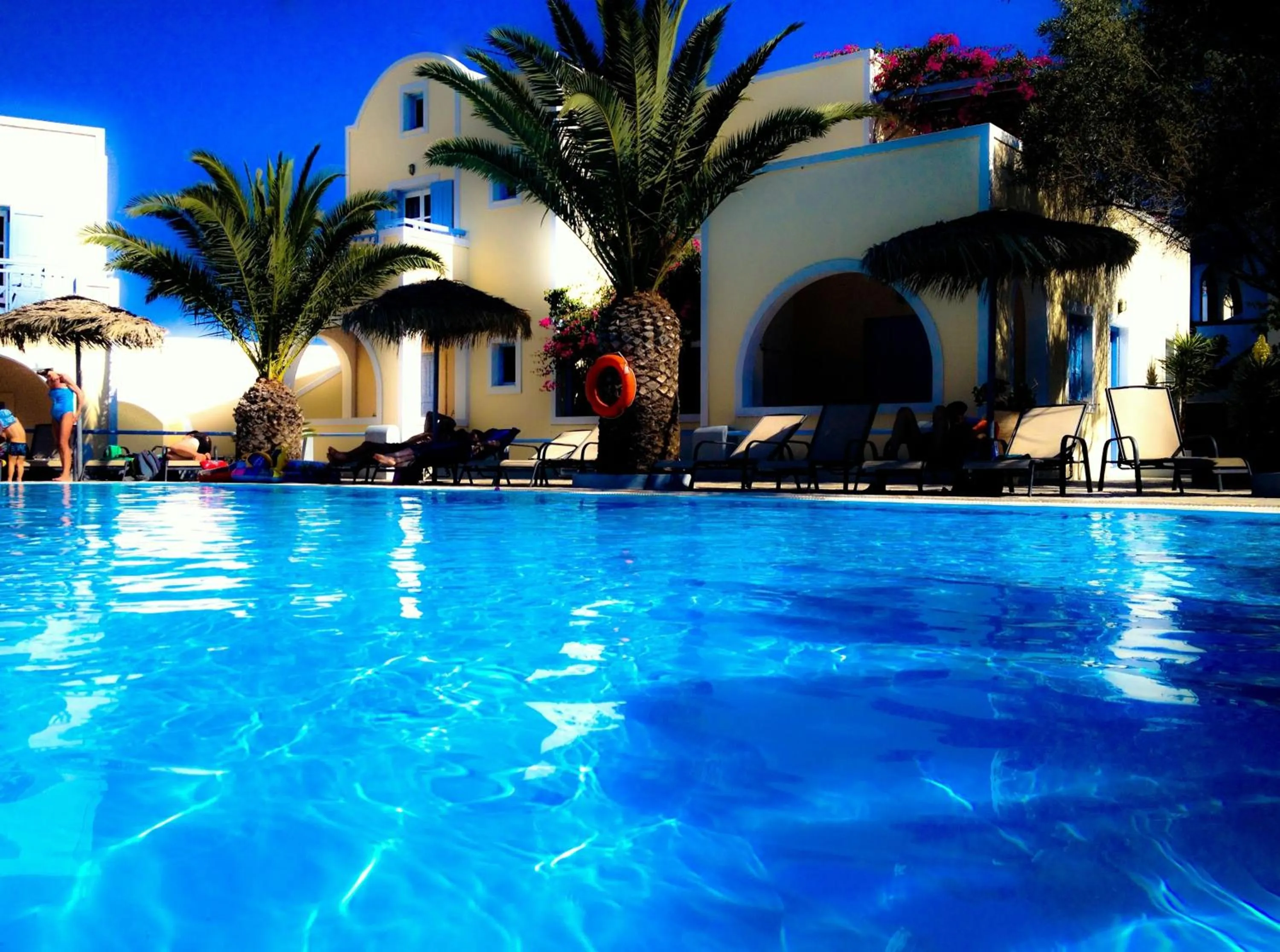 Swimming pool in Zephyros Hotel