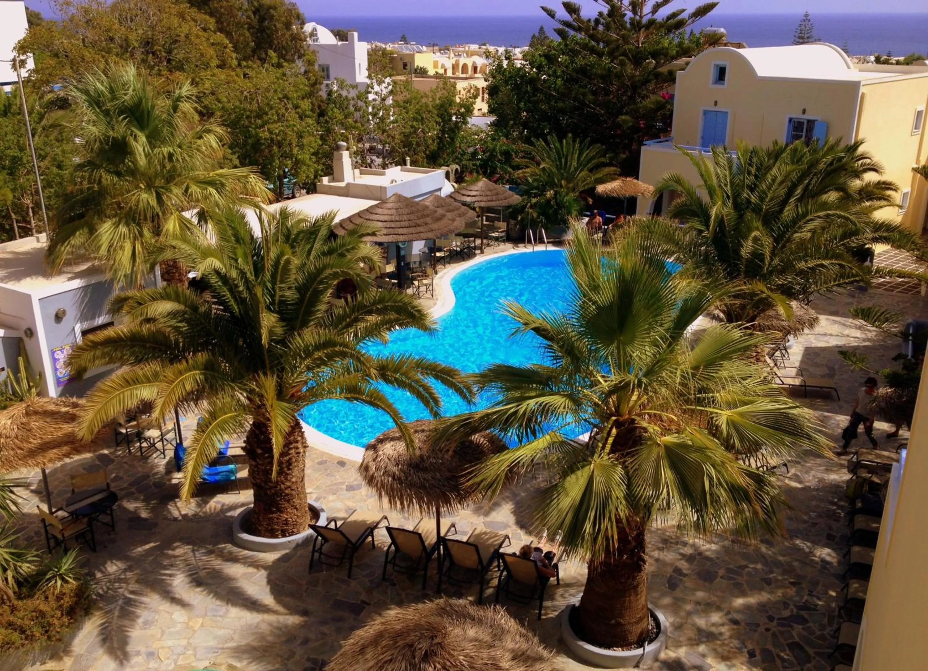 Garden in Zephyros Hotel