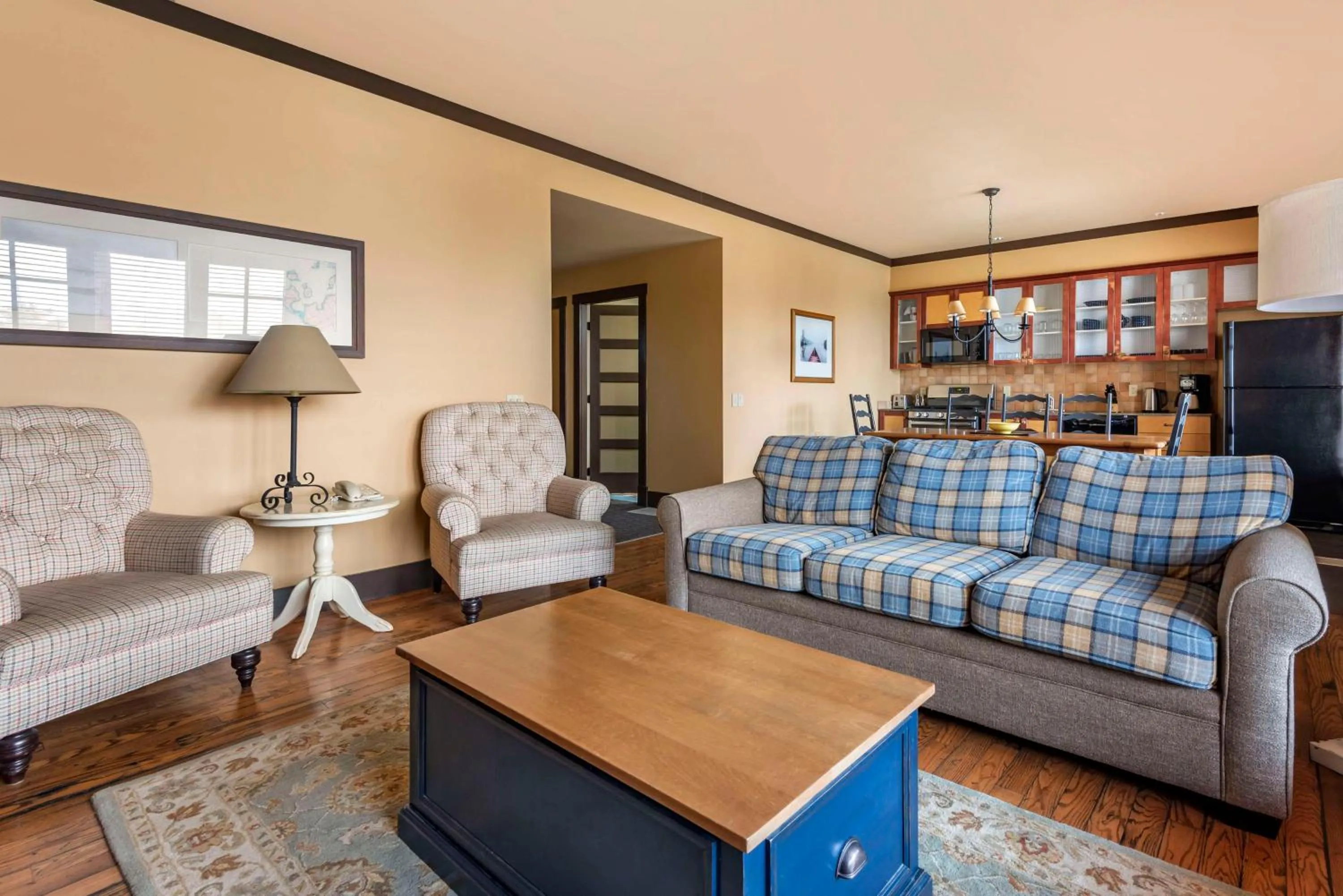 Kitchen or kitchenette in Hilton Grand Vacations Club Blue Mountain Canada