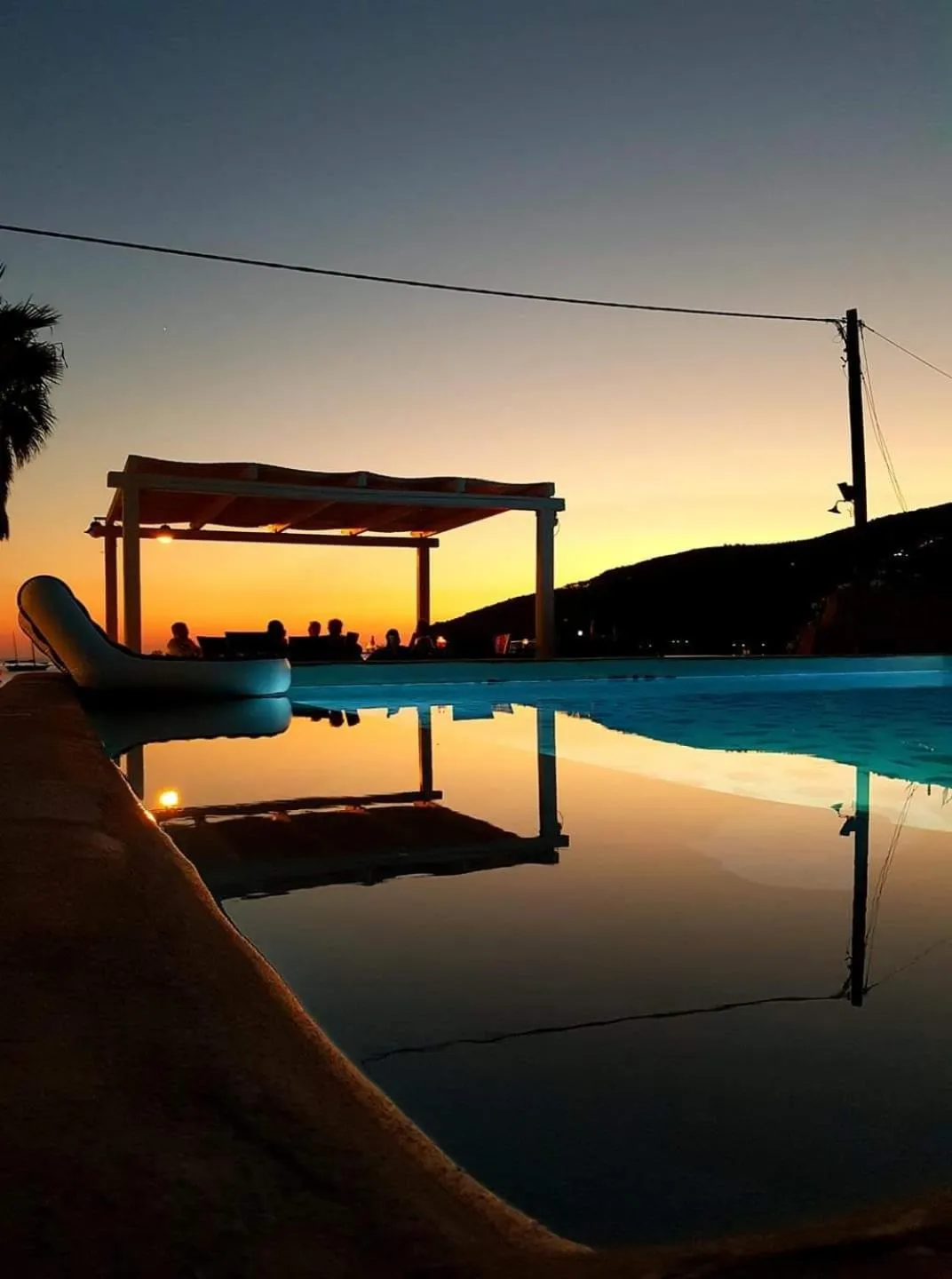 Swimming pool in Itilo Traditional Hotel