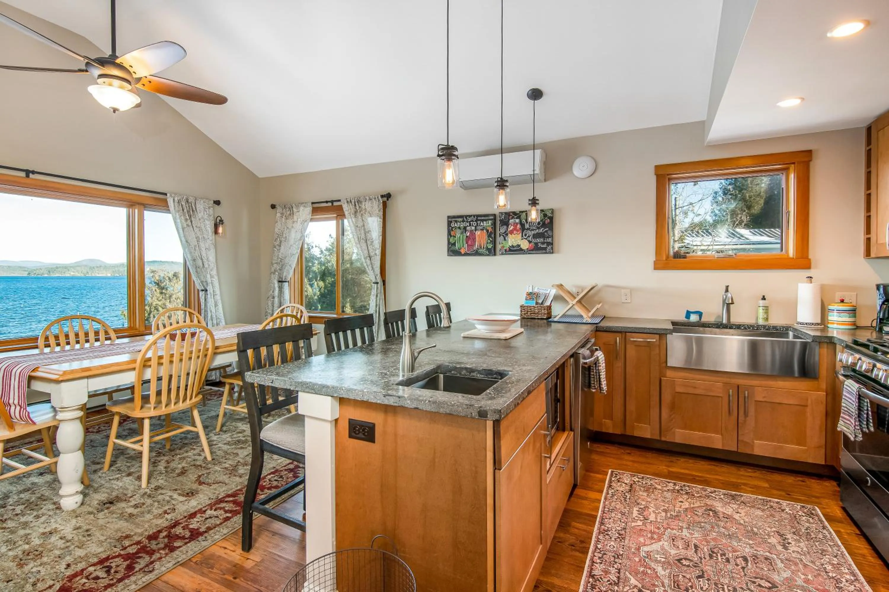 kitchen in Lakeshore Vermont