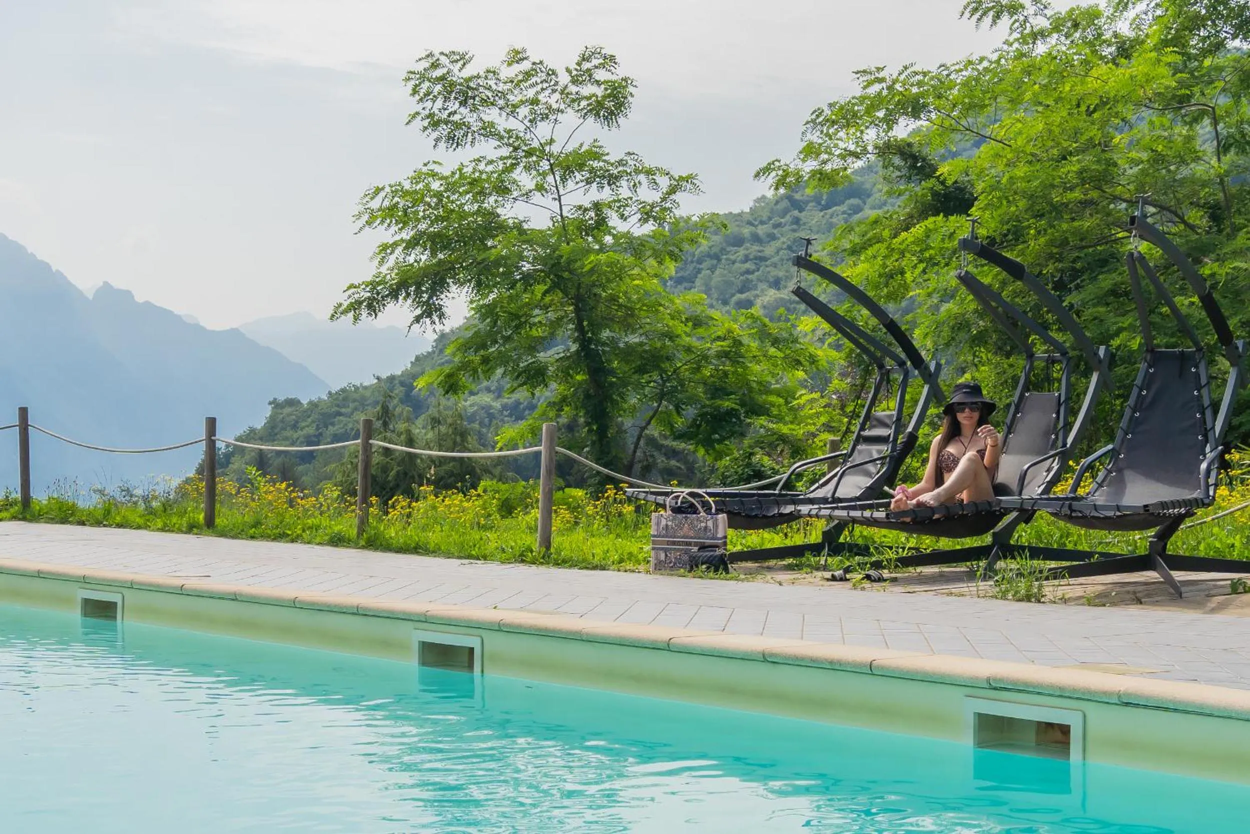 Garden in Hotel Mirabeau