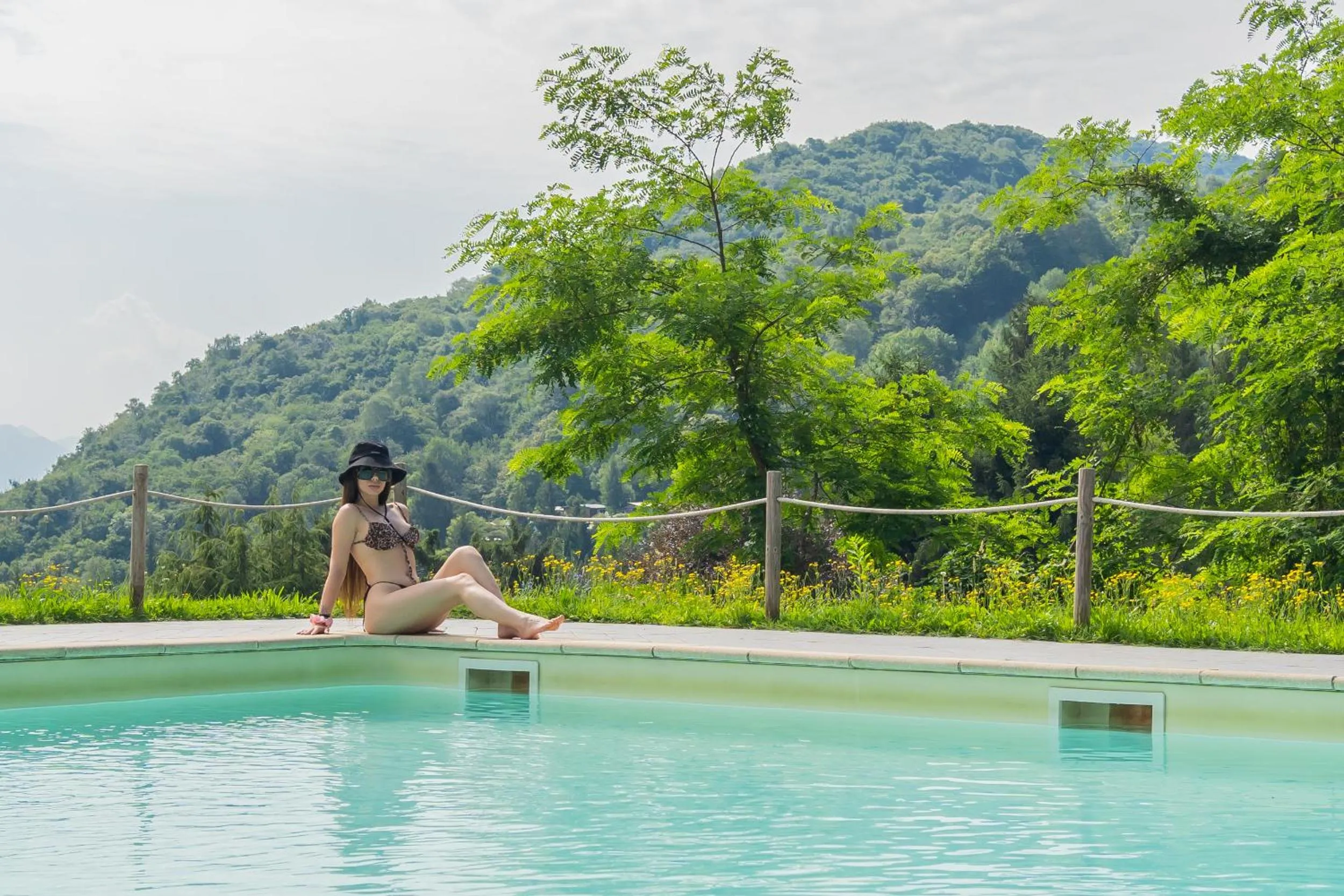 Garden in Hotel Mirabeau
